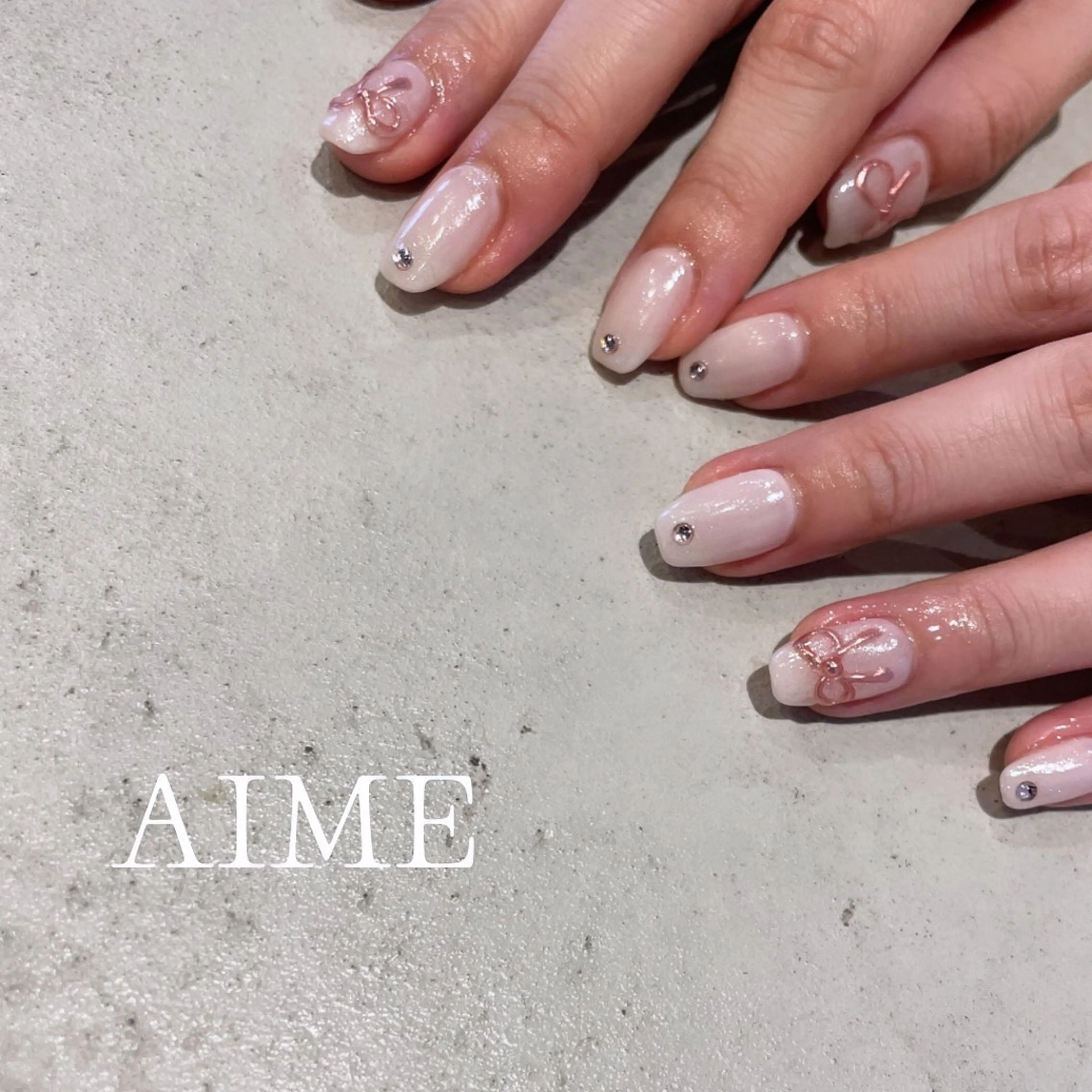 ネイル ハンドネイル AIME （momo）のネイルデザイン