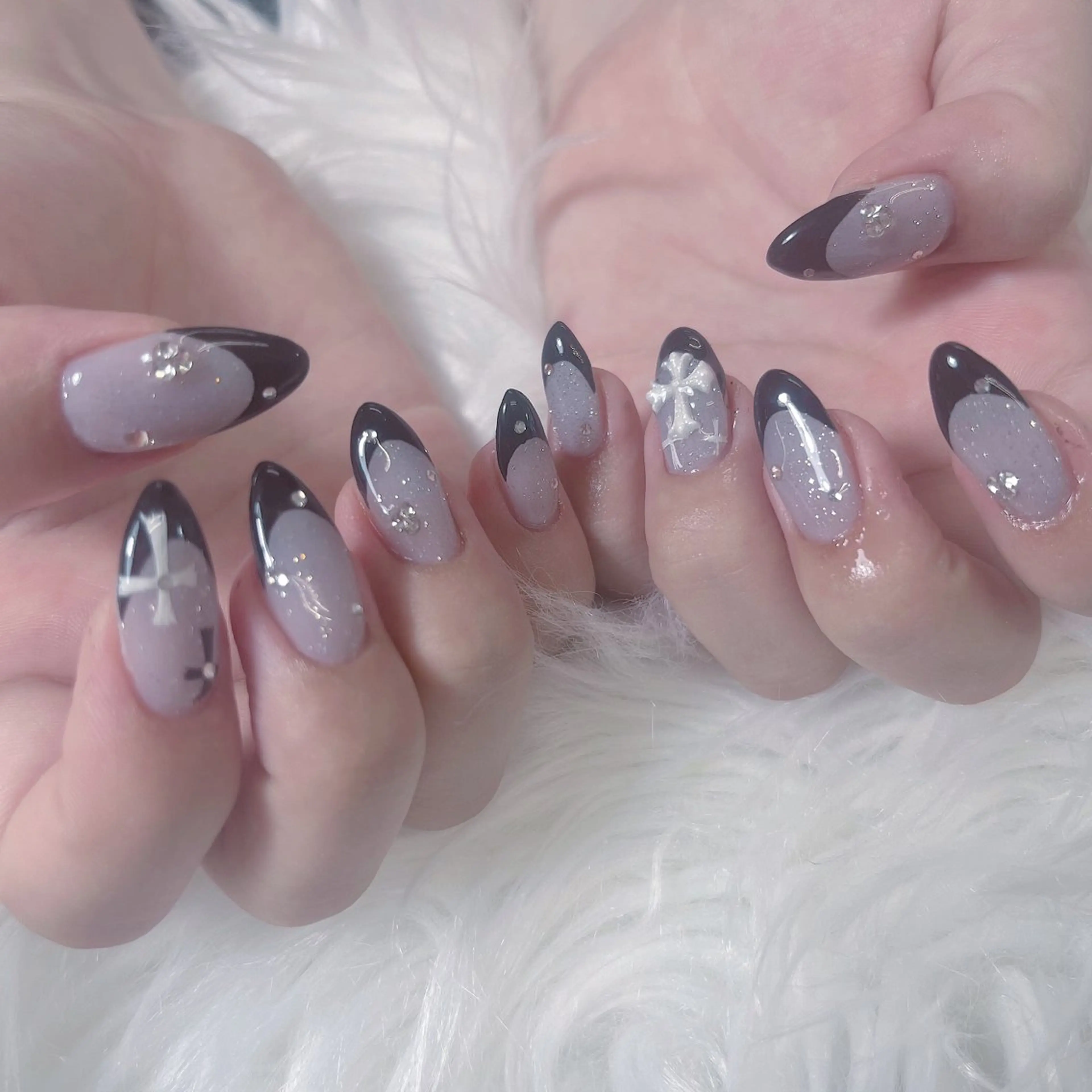 ネイル ハンドネイル Maya 🧊🫧‪のネイルデザイン