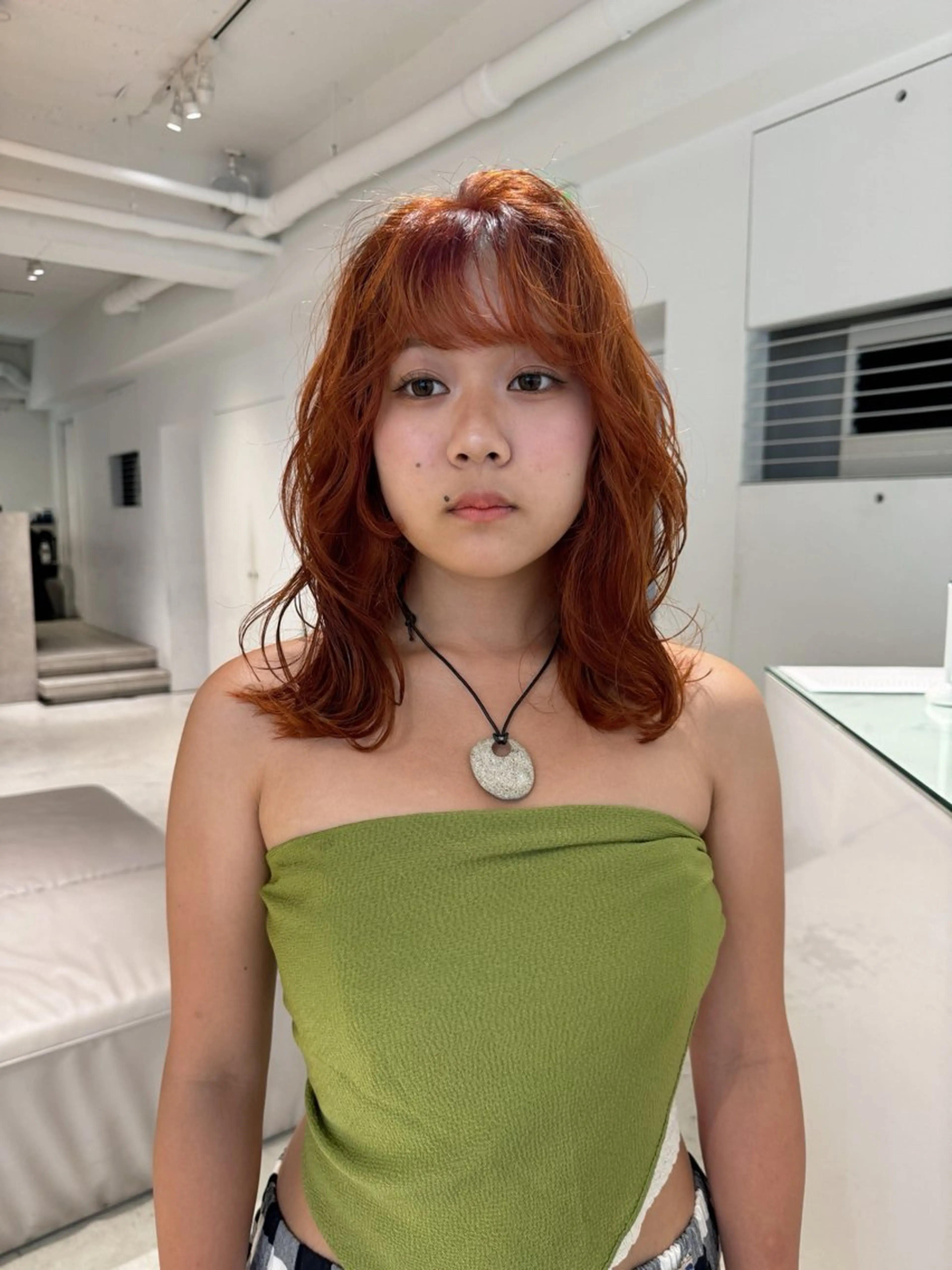 ミディアム カラー ralme/sol 髙橋一哉のヘアスタイル