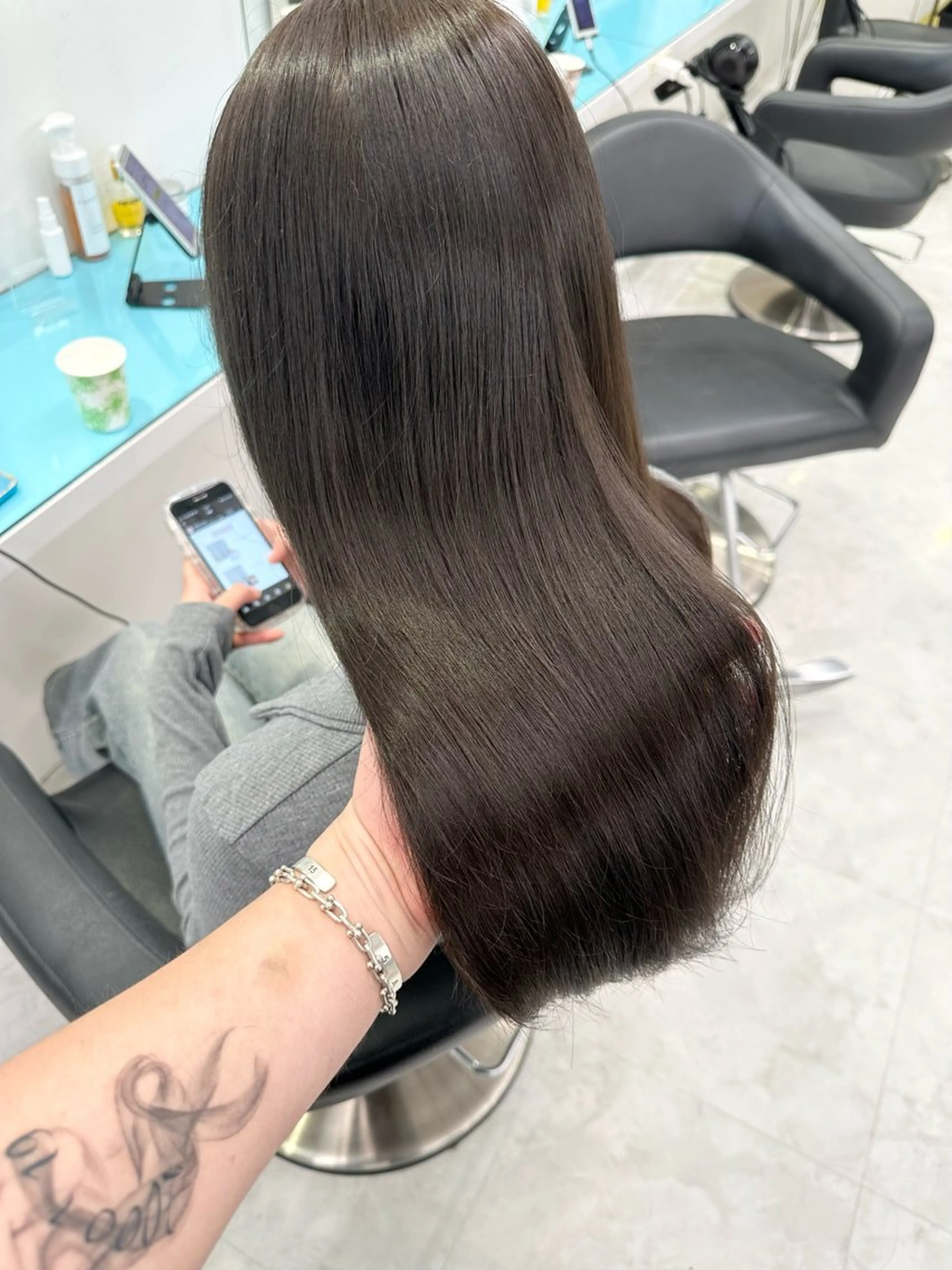 ロング カラー ヘアアレンジ メンズ カット ヘアカラー トリートメント ヘッドスパ ヘアセット 🌈トレンドヘア 🌈WATARU🌈のヘアスタイル