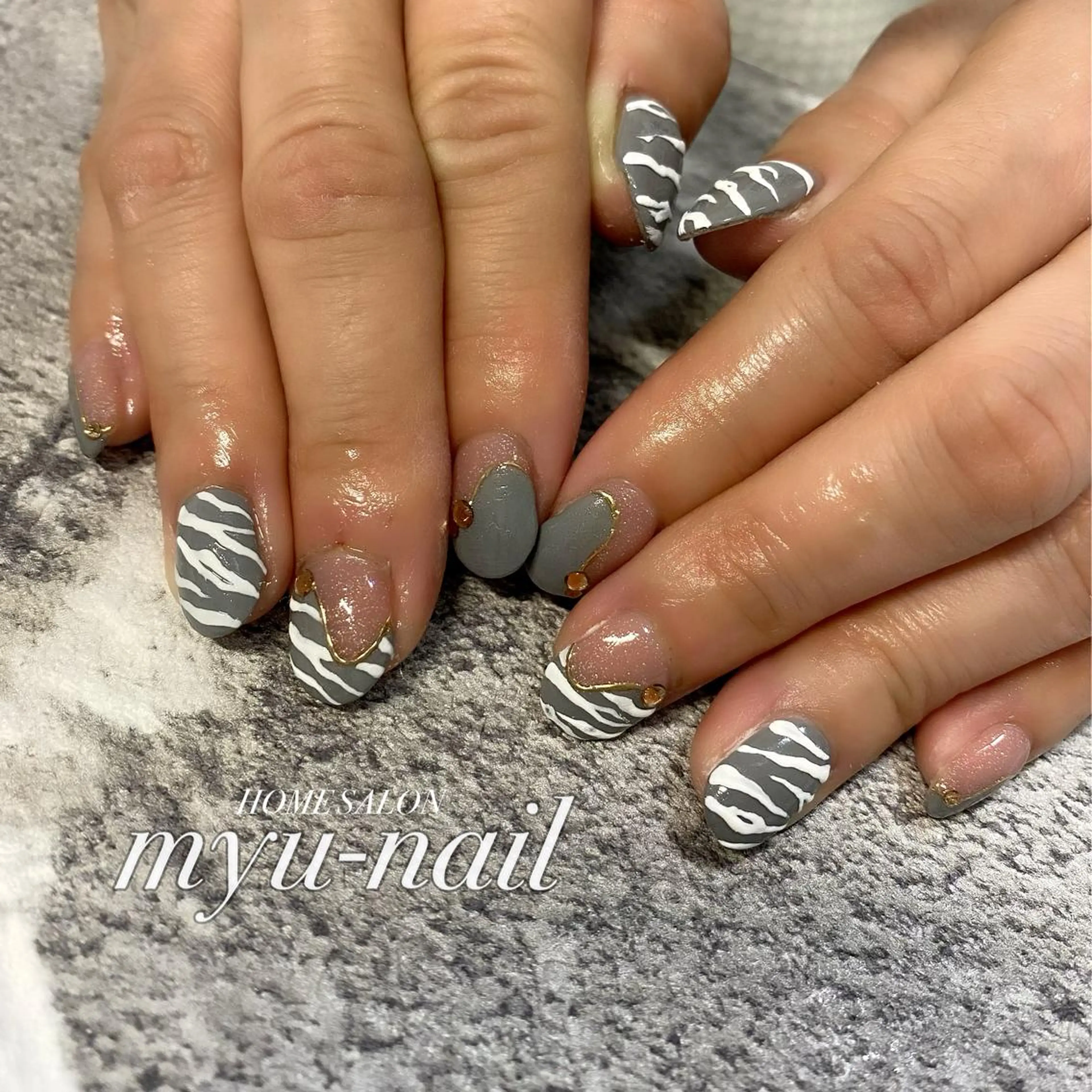 ネイル ホームサロン myu-nailのネイルデザイン