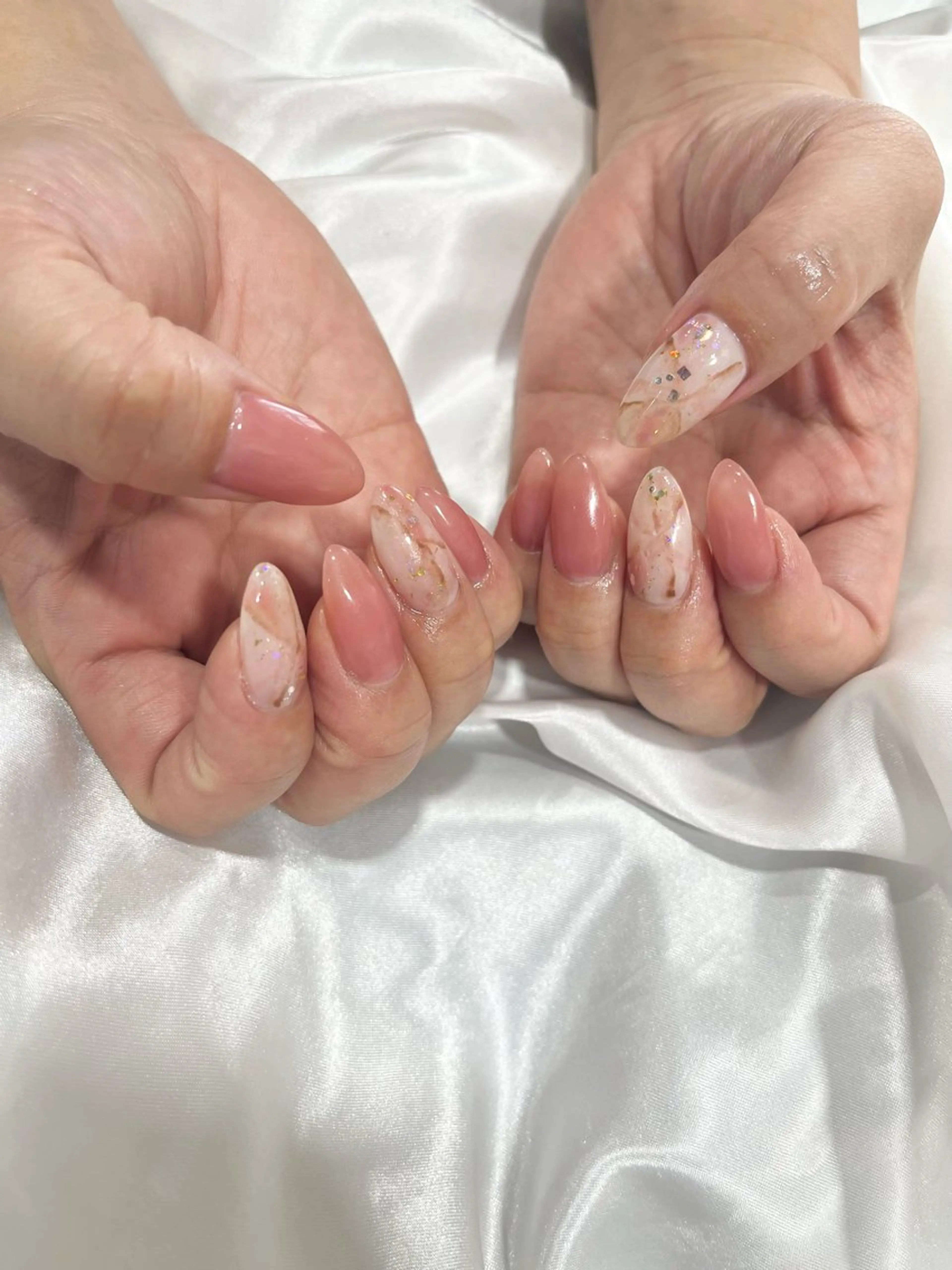 ネイル 春ネイル ハンドネイル フットネイル nailsister ただのネイルデザイン