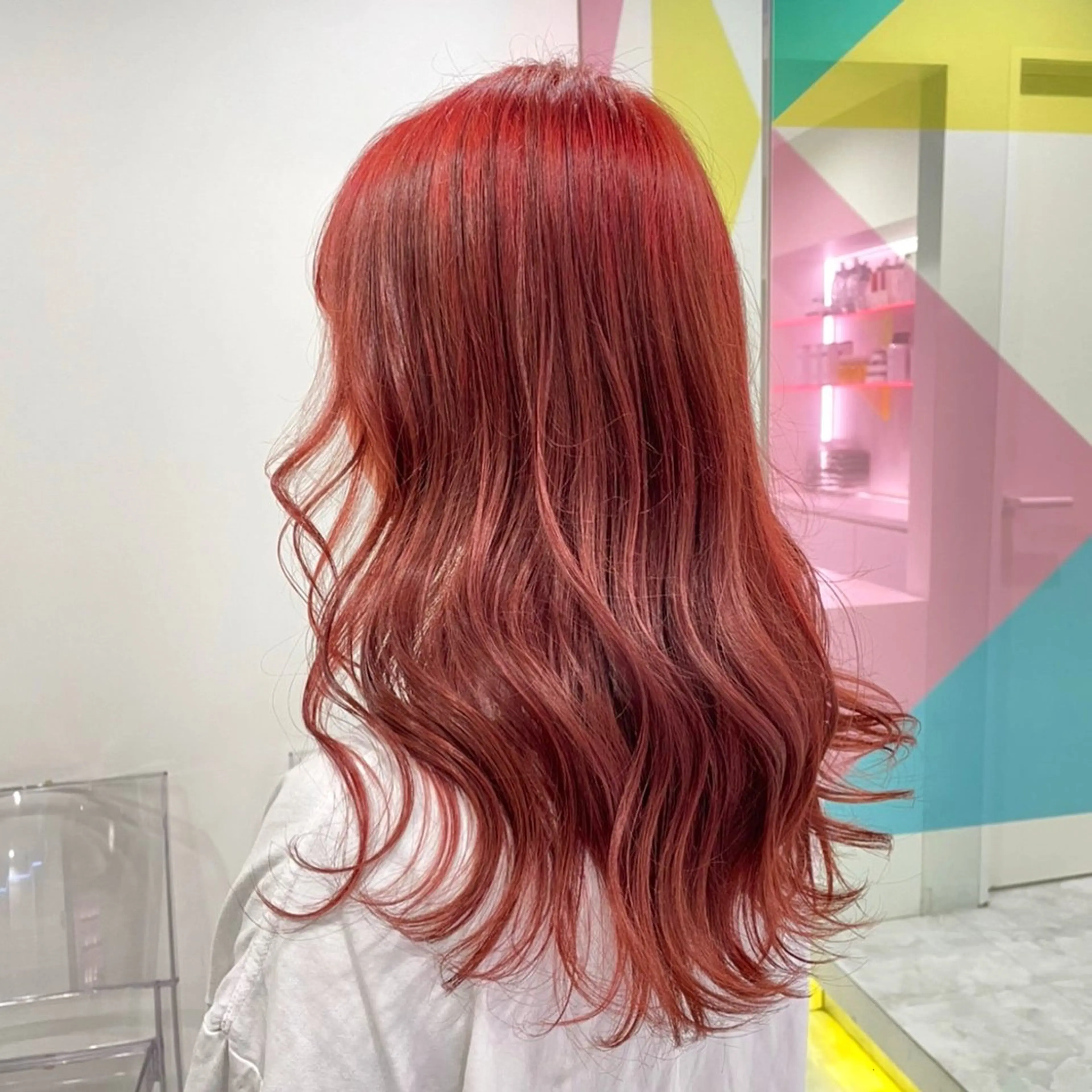 ロング カラー ヘアアレンジ 🎀 yuuka🎀のヘアスタイル