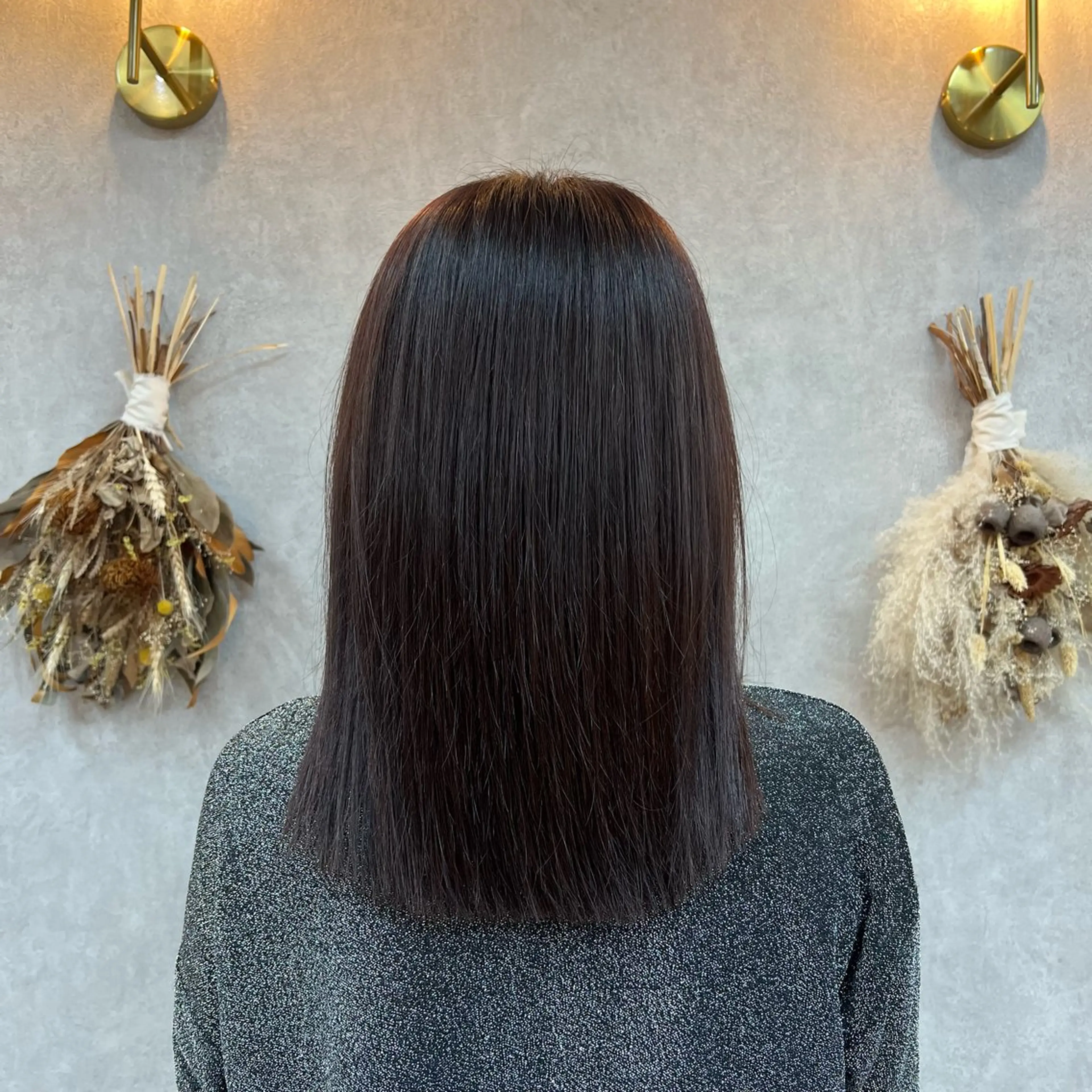 セミロング カラー 松本 心雪🌱‬のヘアスタイル