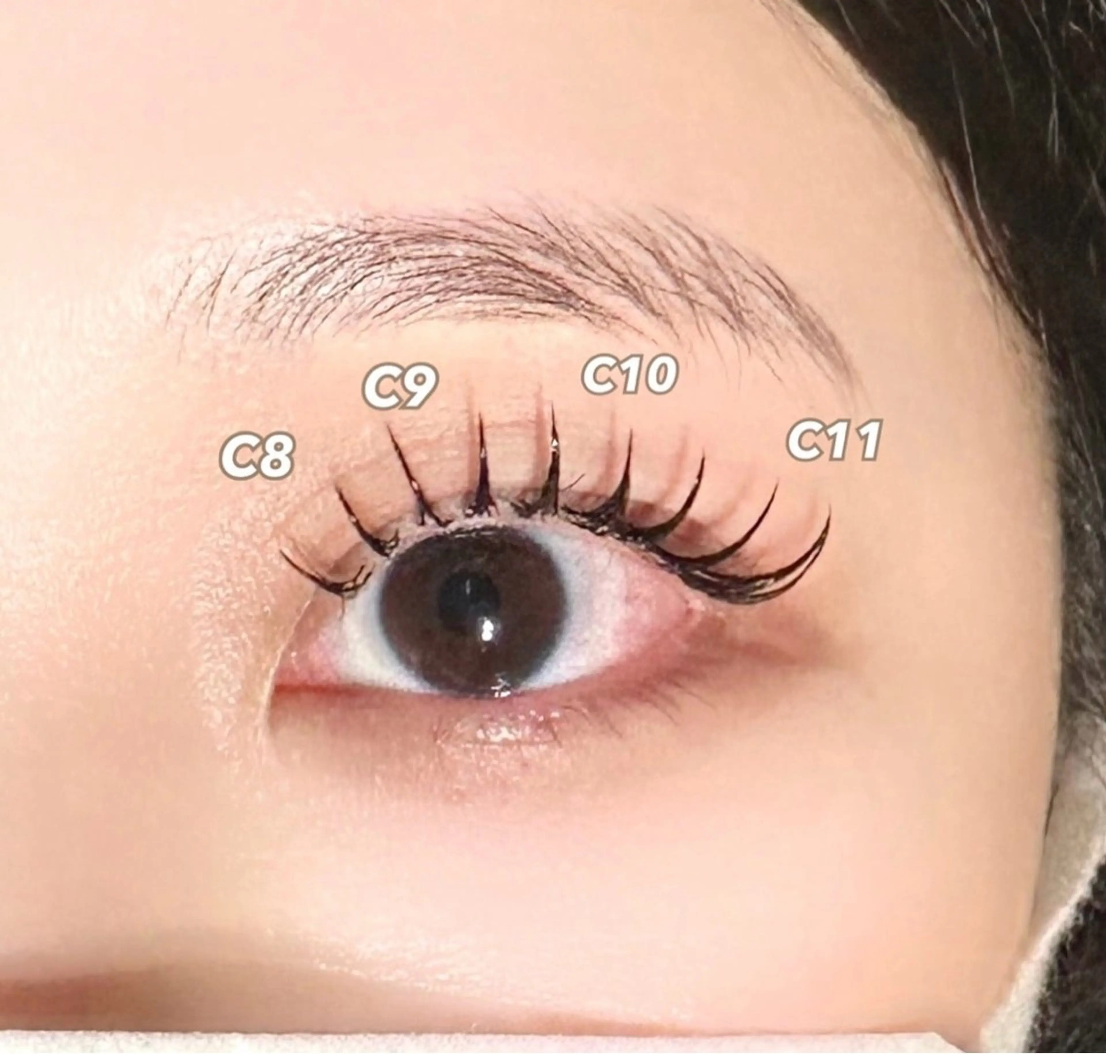 マツエク・マツパ 束感まつ毛 マツエク CiCi🫧 eyelashのマツエク・マツパデザイン