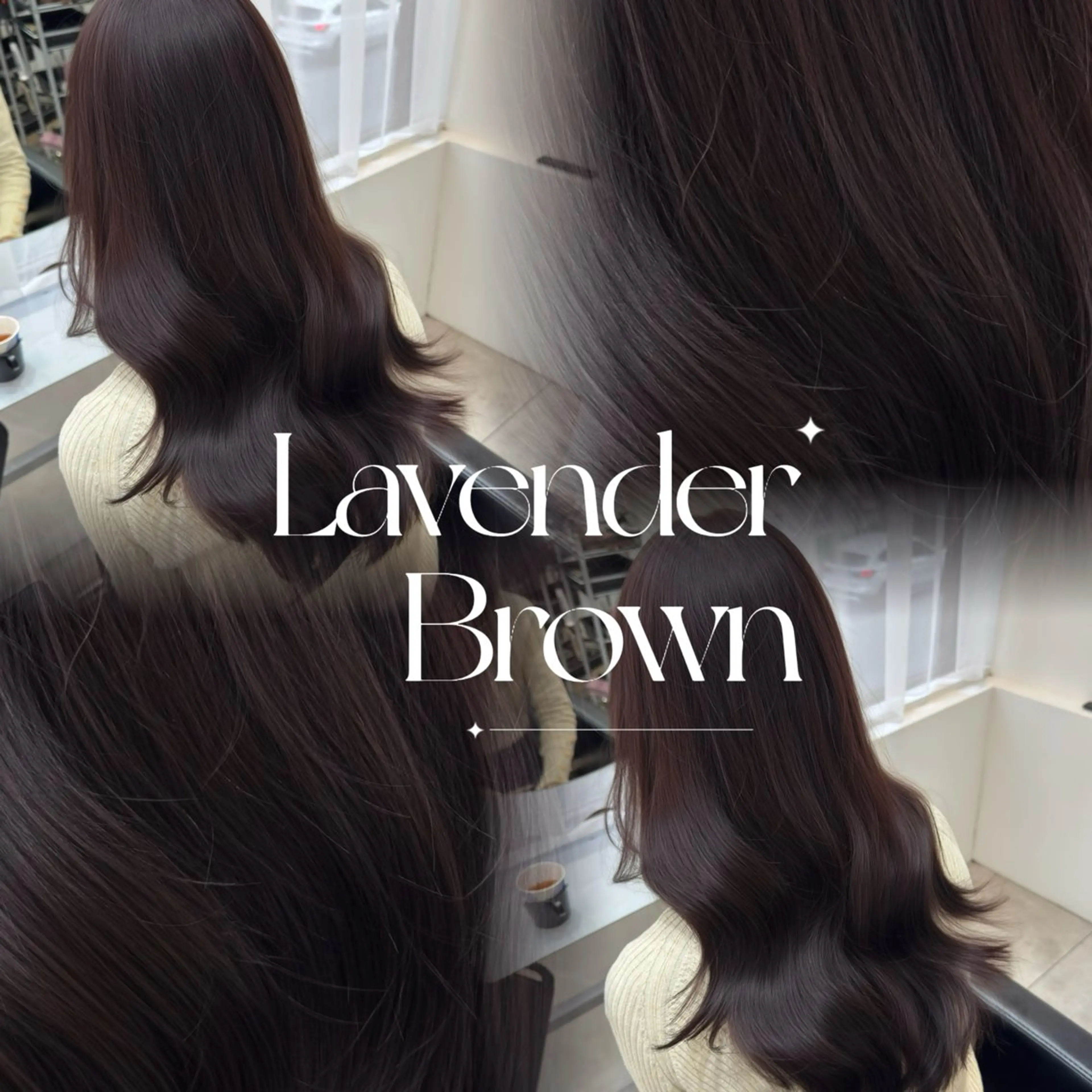 【1日1名様限定💎】似合わせカット+うる艶カラー+【𝐃𝐄𝐄𝐏 𝐥𝐚𝐲𝐞𝐫】3stepトリートメントの写真