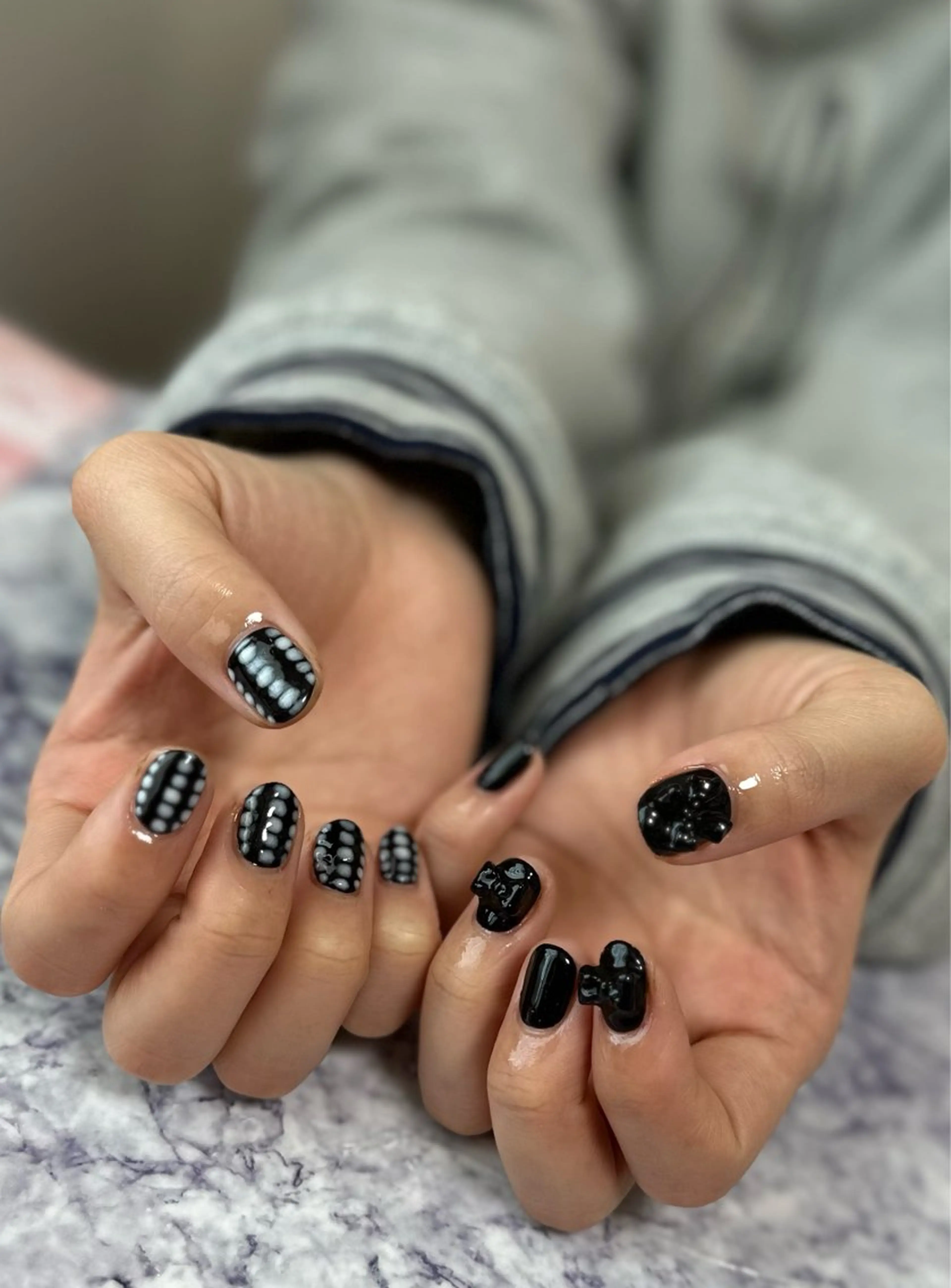 ネイル ハンドネイル フットネイル Pretzels🥨 【プレッツェル】ミウのネイルデザイン