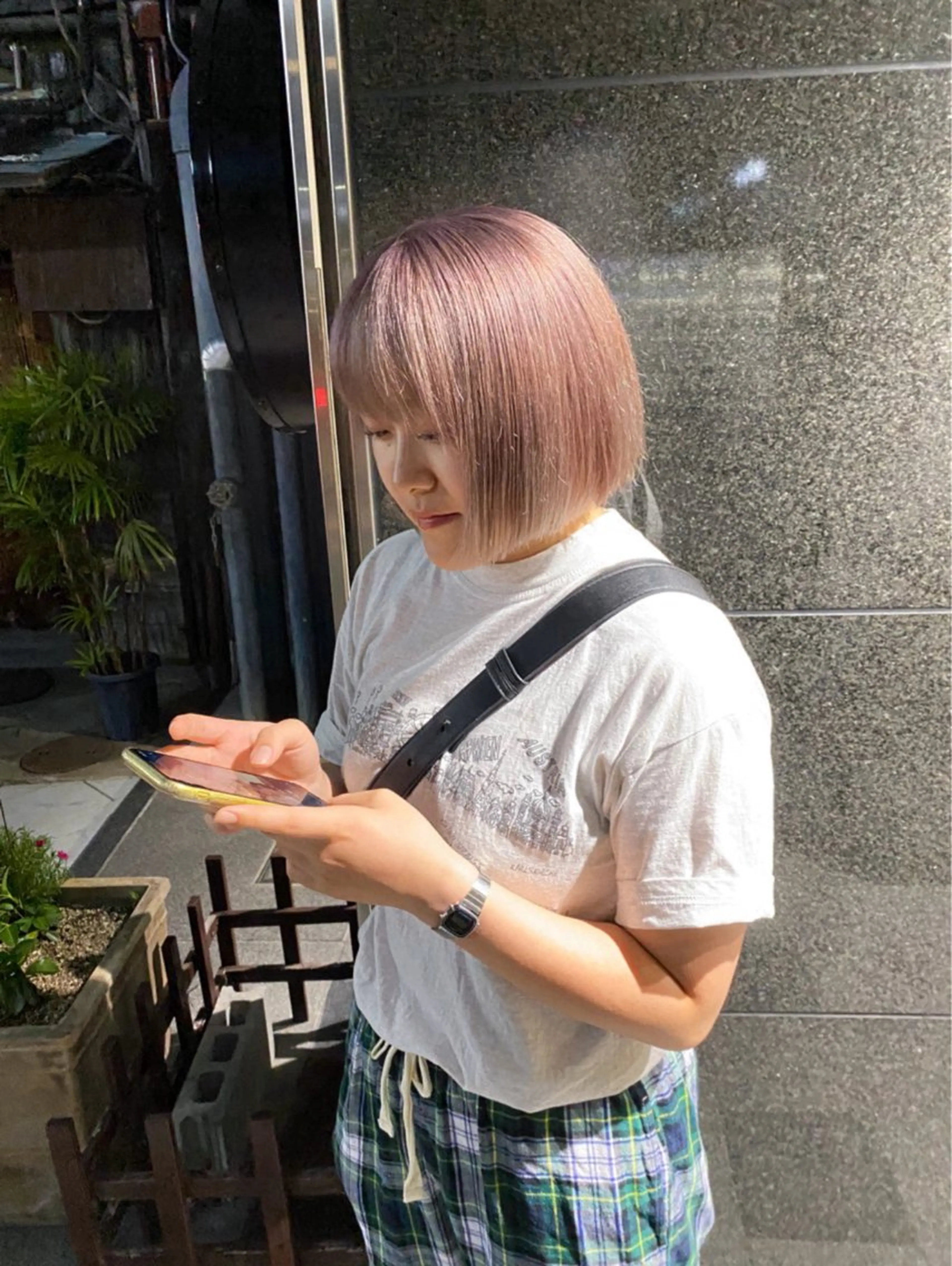 ミディアム カラー 松村明門/メンズ カット/メンズパーマのヘアスタイル