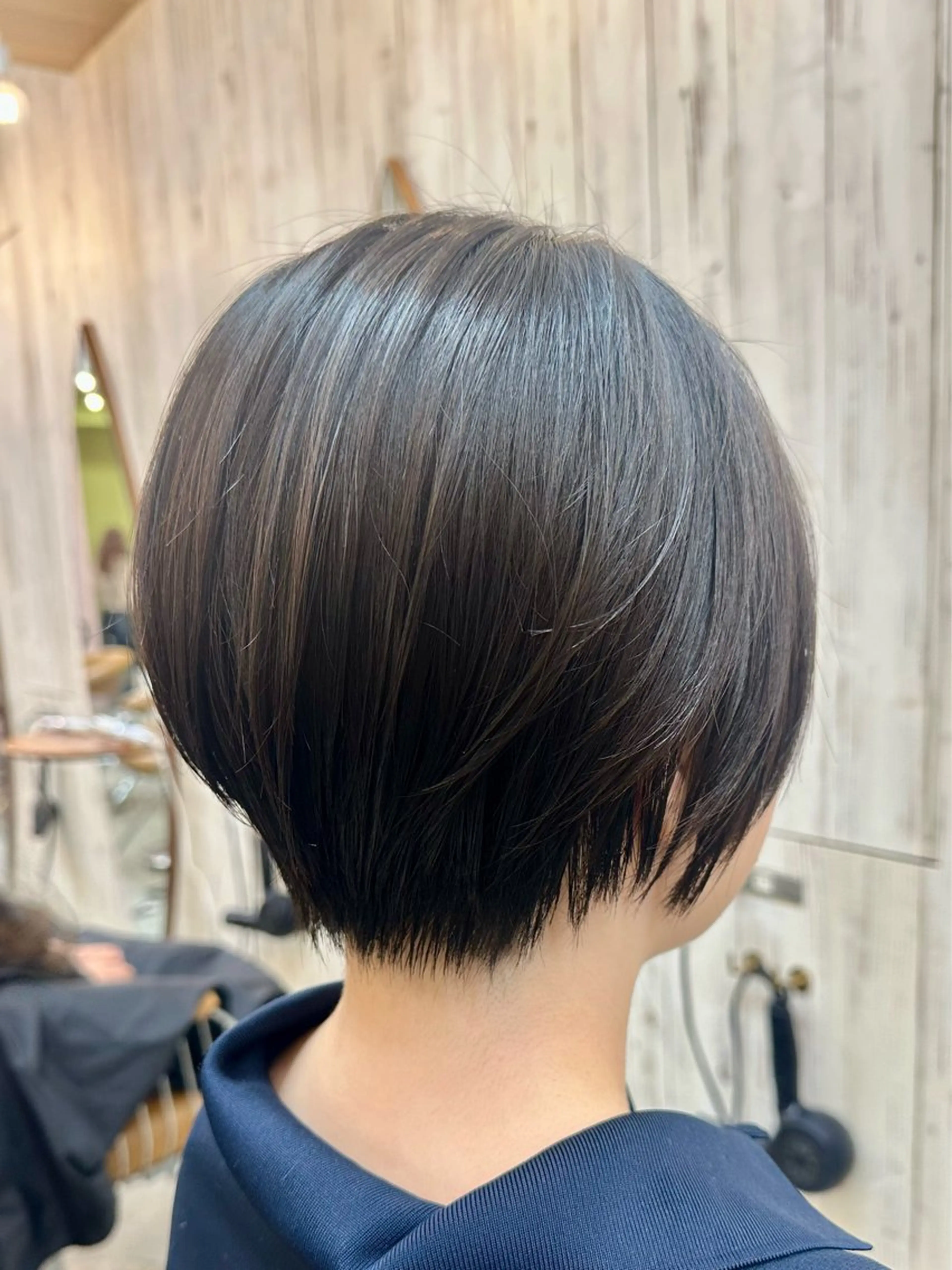 ショート カット ヘアカラー トリートメント 縮毛矯正/髪質改善 /ボブ/ともきのヘアスタイル