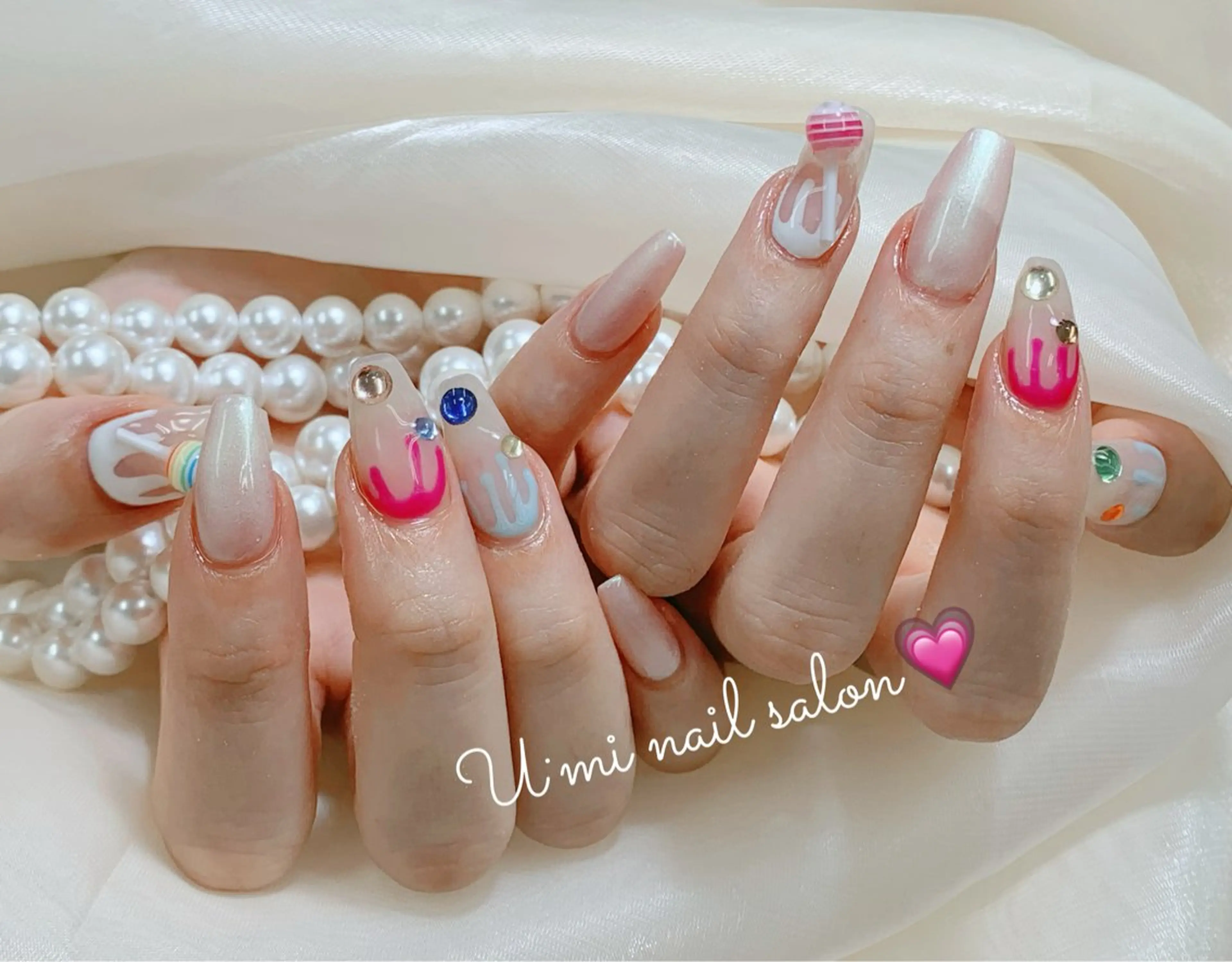 ネイル U·Mi nail salon所属・U·Mi 上野御徒町容のネイルデザイン