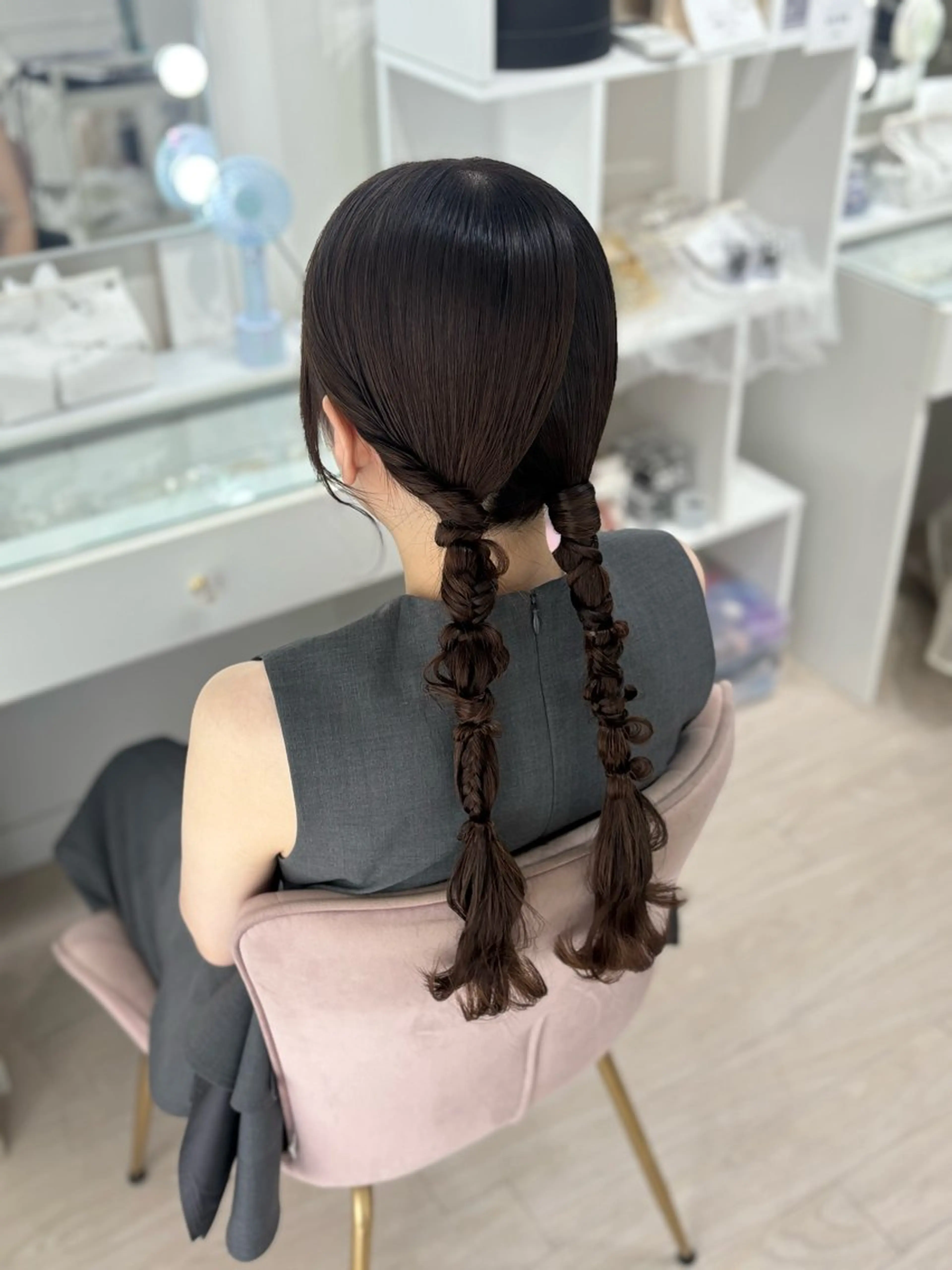 ロング ヘアアレンジ ヘアセットサロン /上坪愛美のヘアスタイル