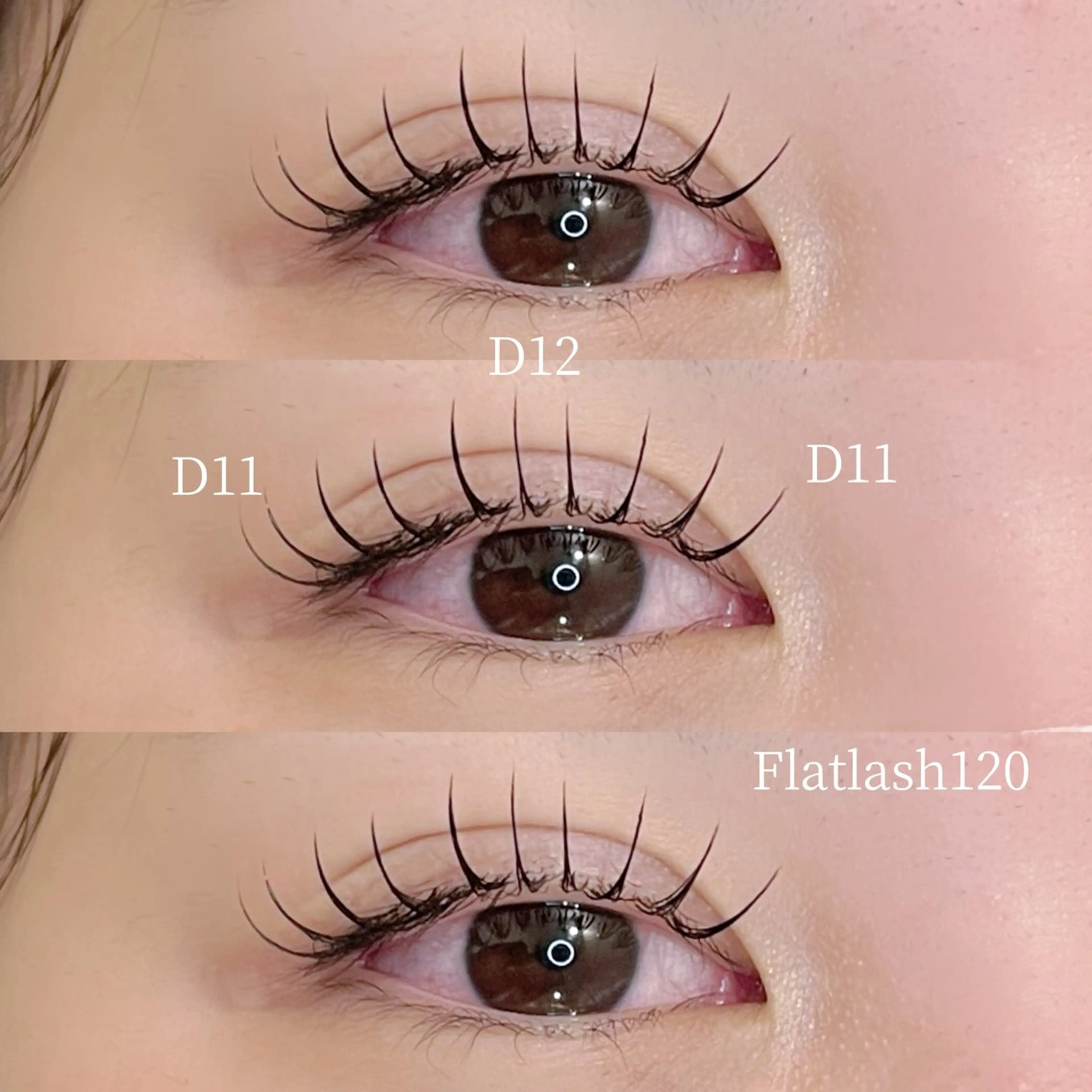 マツエク・マツパ 束感まつ毛 フラットラッシュ Gypso 柏の葉 1のマツエク・マツパデザイン