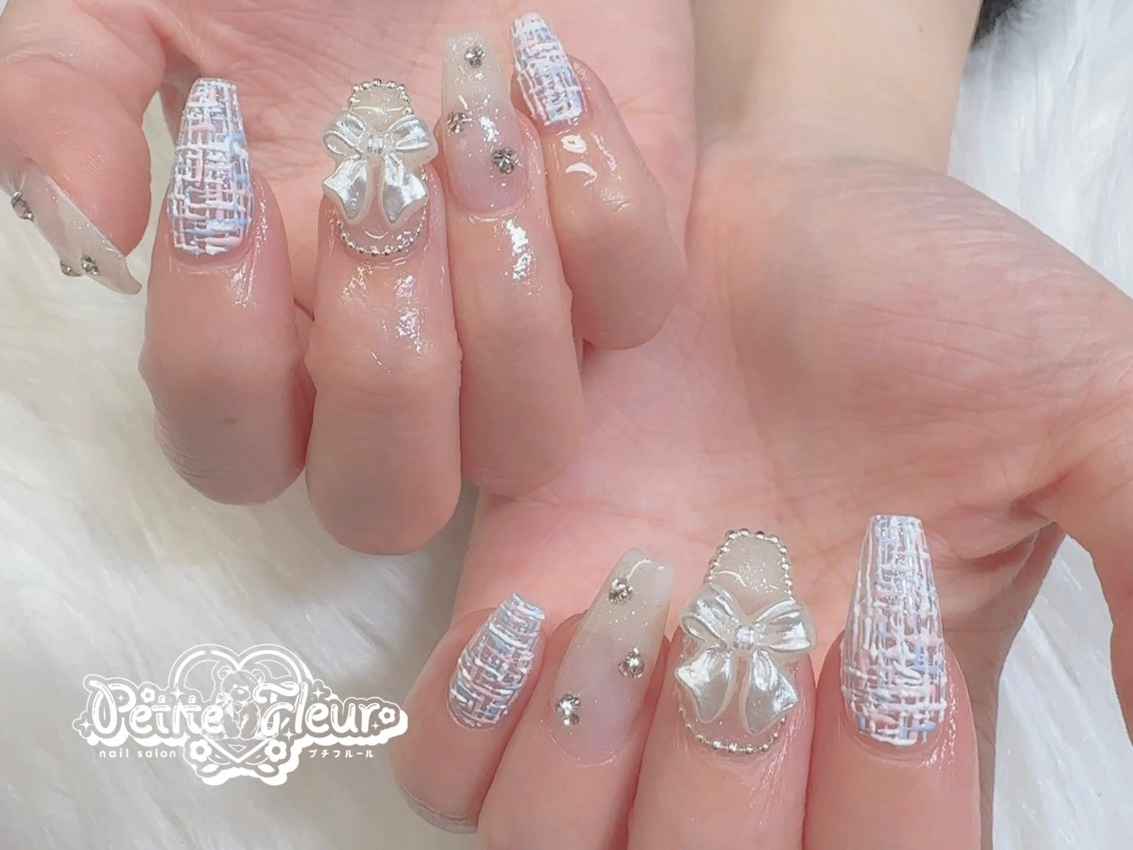 ネイル ハンドネイル ❁⃘*。Petite fleur❁⃘*りさのネイルデザイン