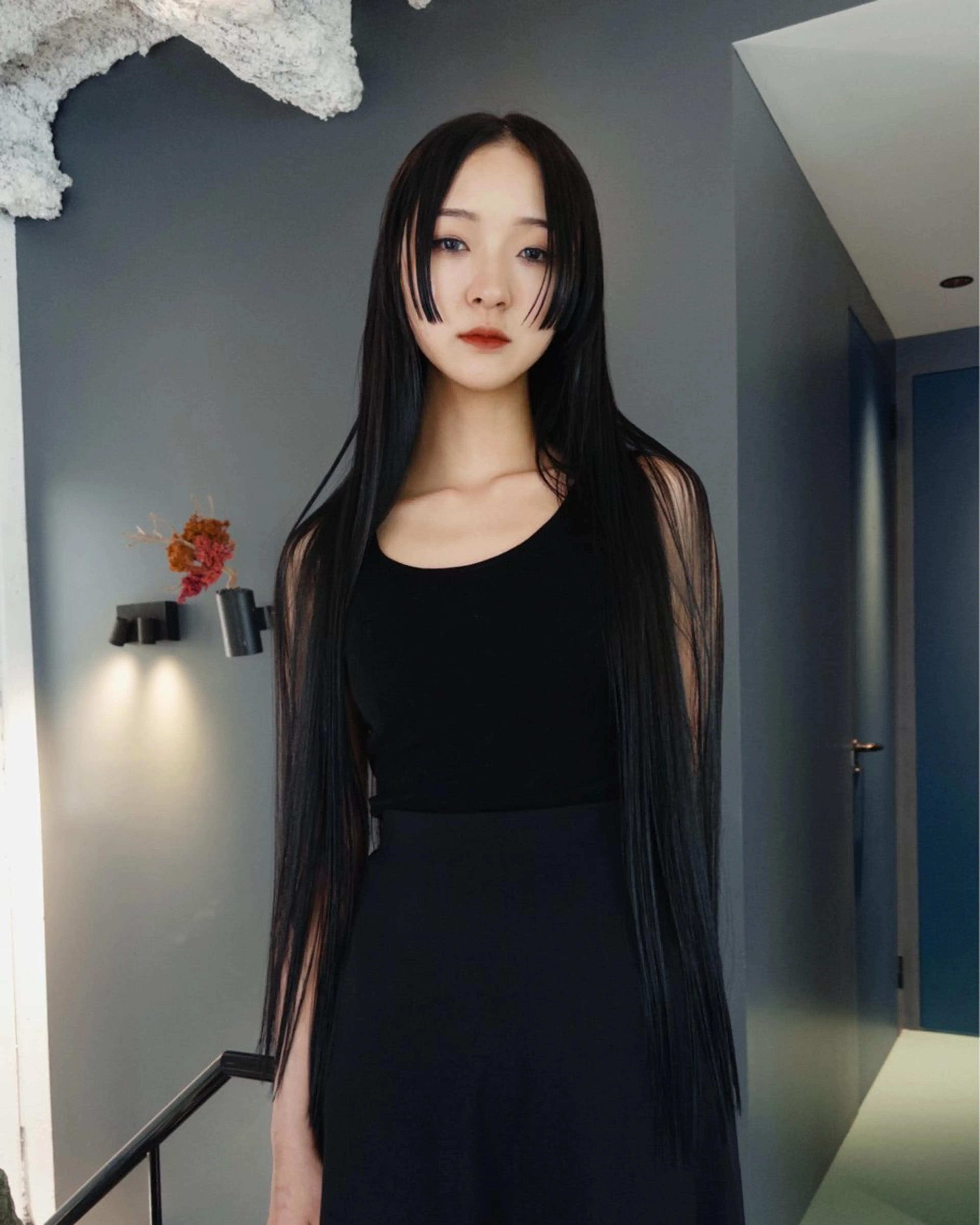 ロング カラー カット ヘアカラー レイヤー/パーマ /ウルフ/nabeのヘアスタイル