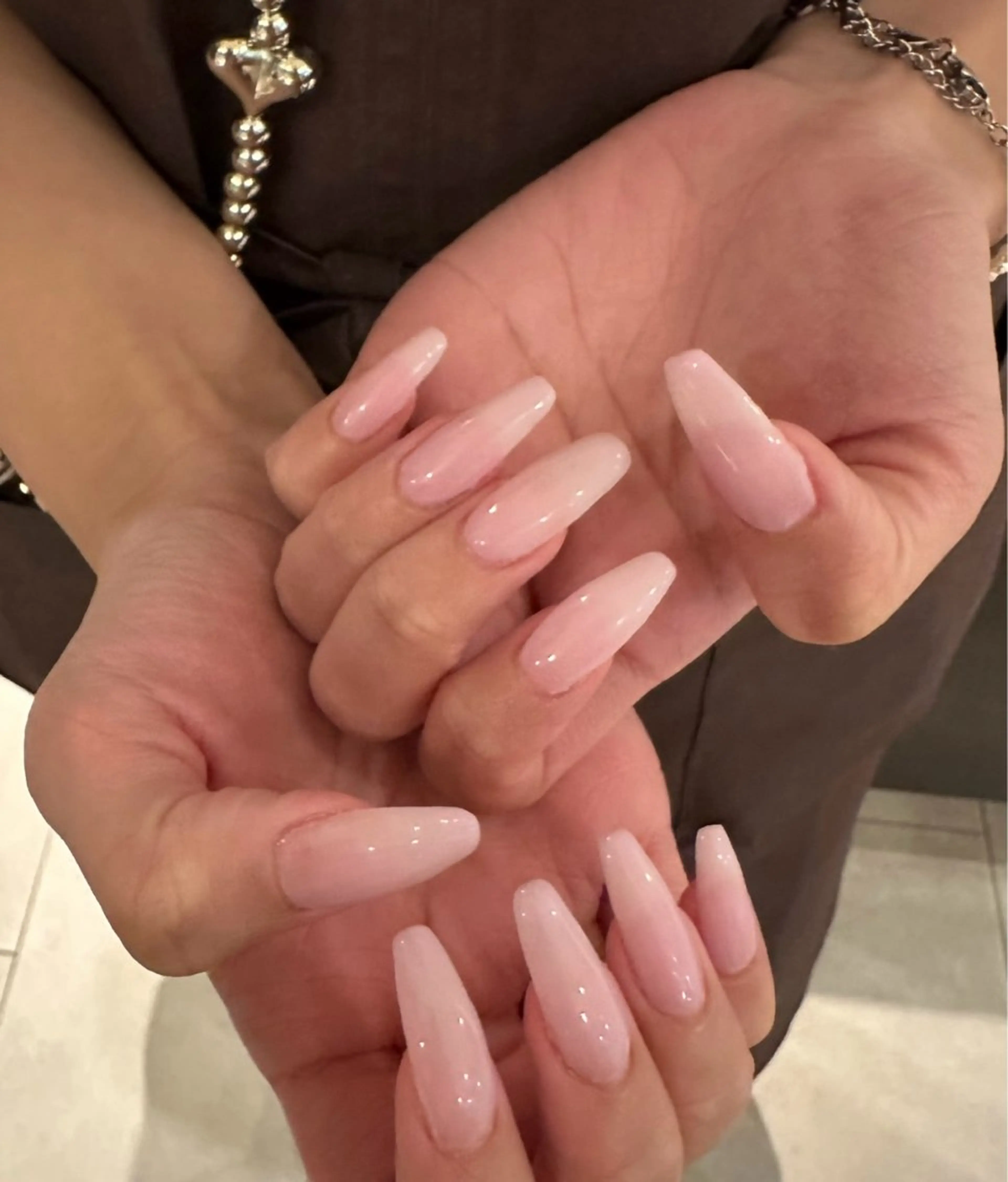 (オフケア込み)自爪を削らないパラジェルワンカラーの写真