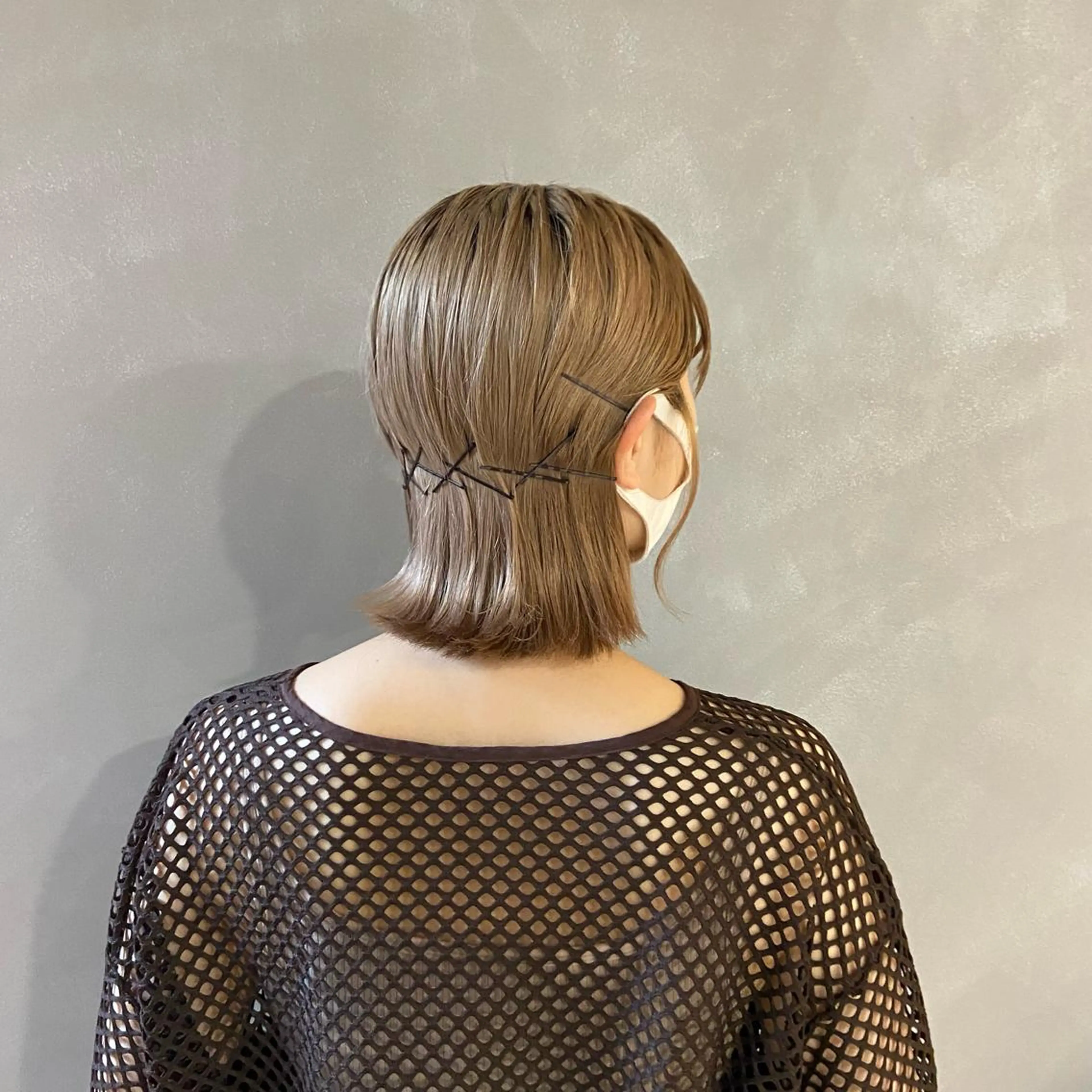 ミディアム カラー ヘアアレンジ Mirai 🧸のヘアスタイル