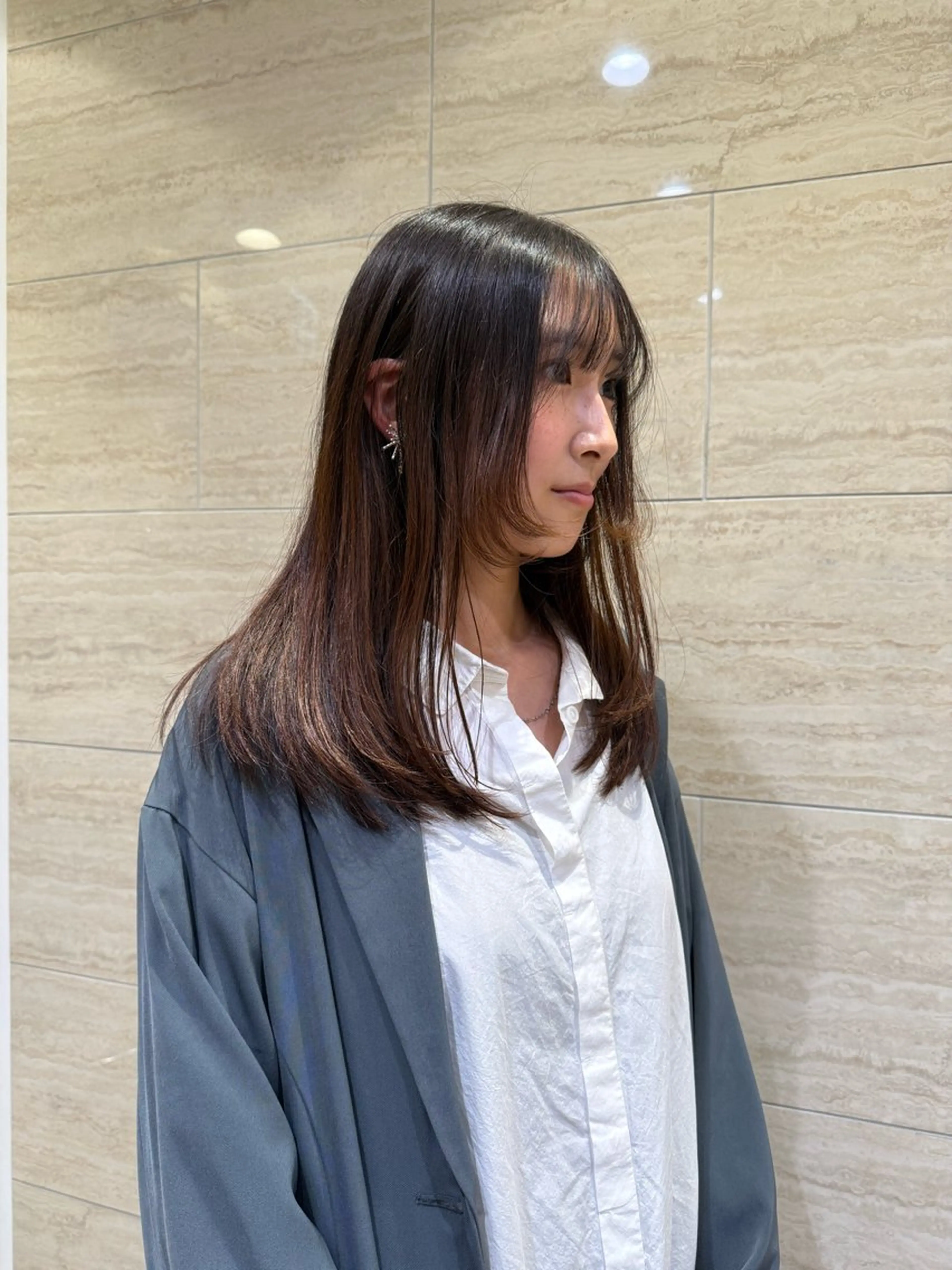 ロング Rinka🍓 似合わせカット/大船のヘアスタイル