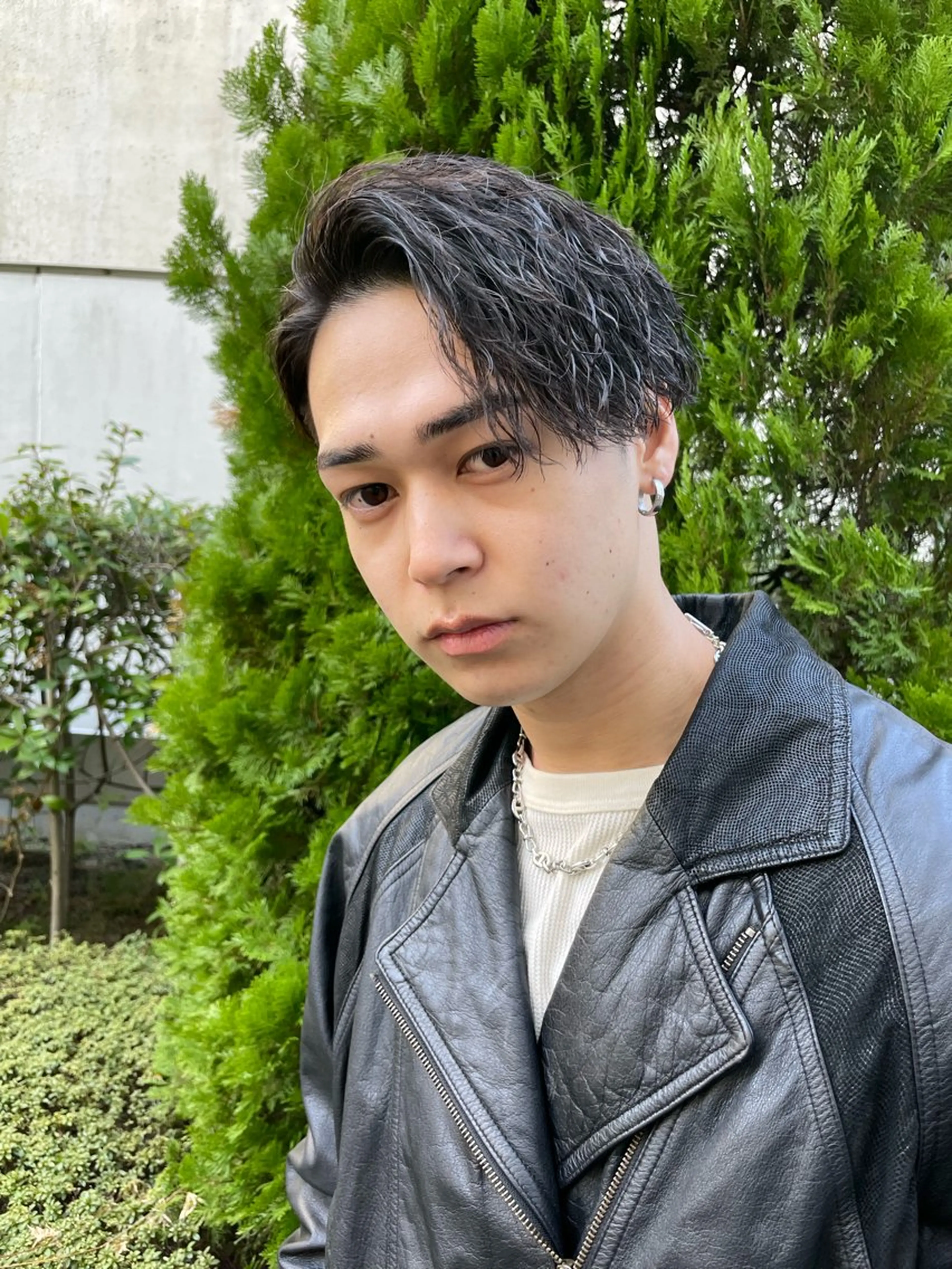 ショート カラー パーマ ヘアアレンジ メンズ カット パーマ トリートメント 亀井隆汰/メンズ専門 パーマ特化美容師のヘアスタイル