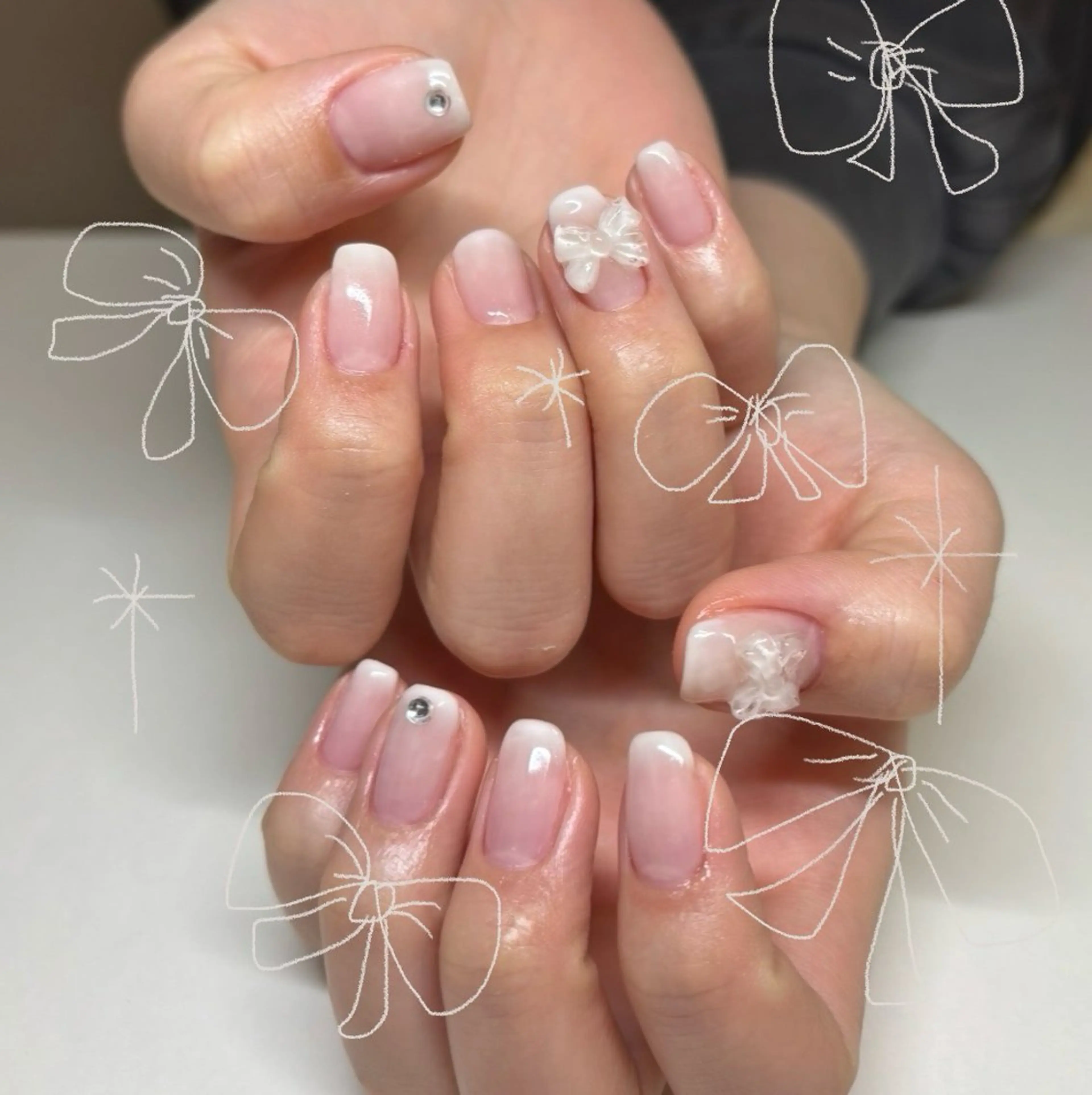 ネイル ハンドネイル un.  private nail salon所属・un.private nail salonのネイルデザイン