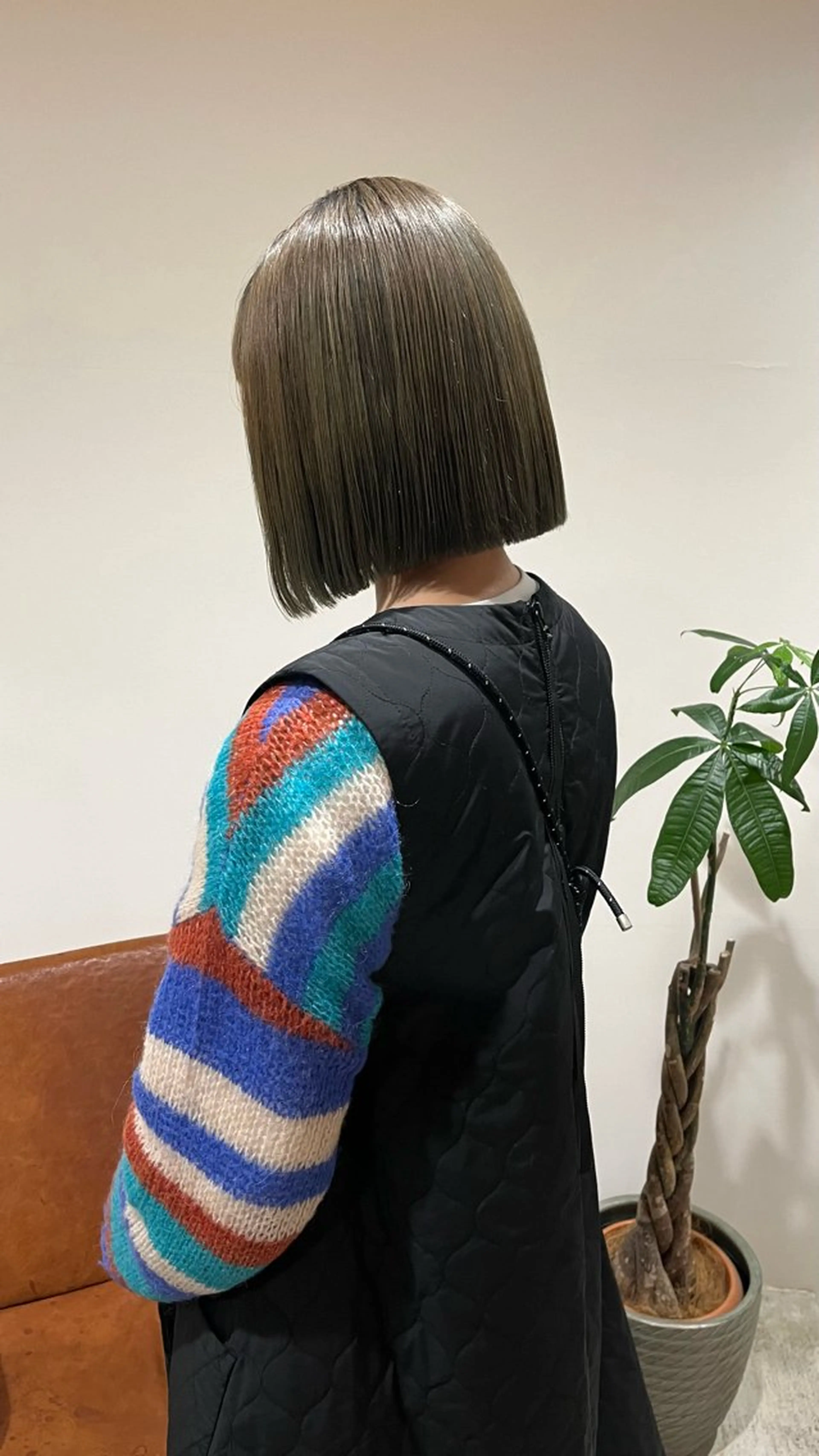 ミディアム ボブ カット 梅田美容室/カット /Maoのヘアスタイル