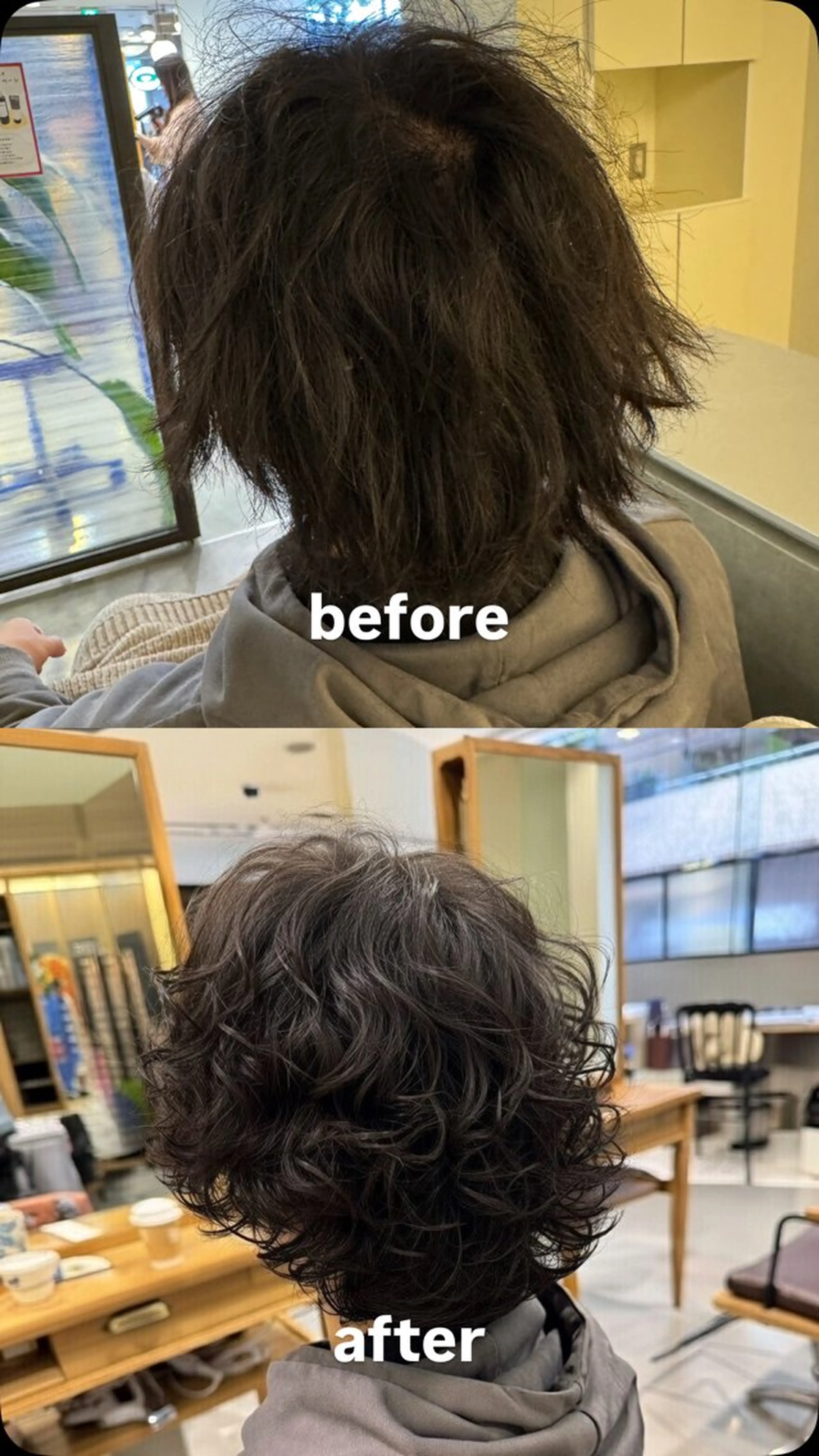 パーマ メンズ 伊藤 楓泰のヘアスタイル