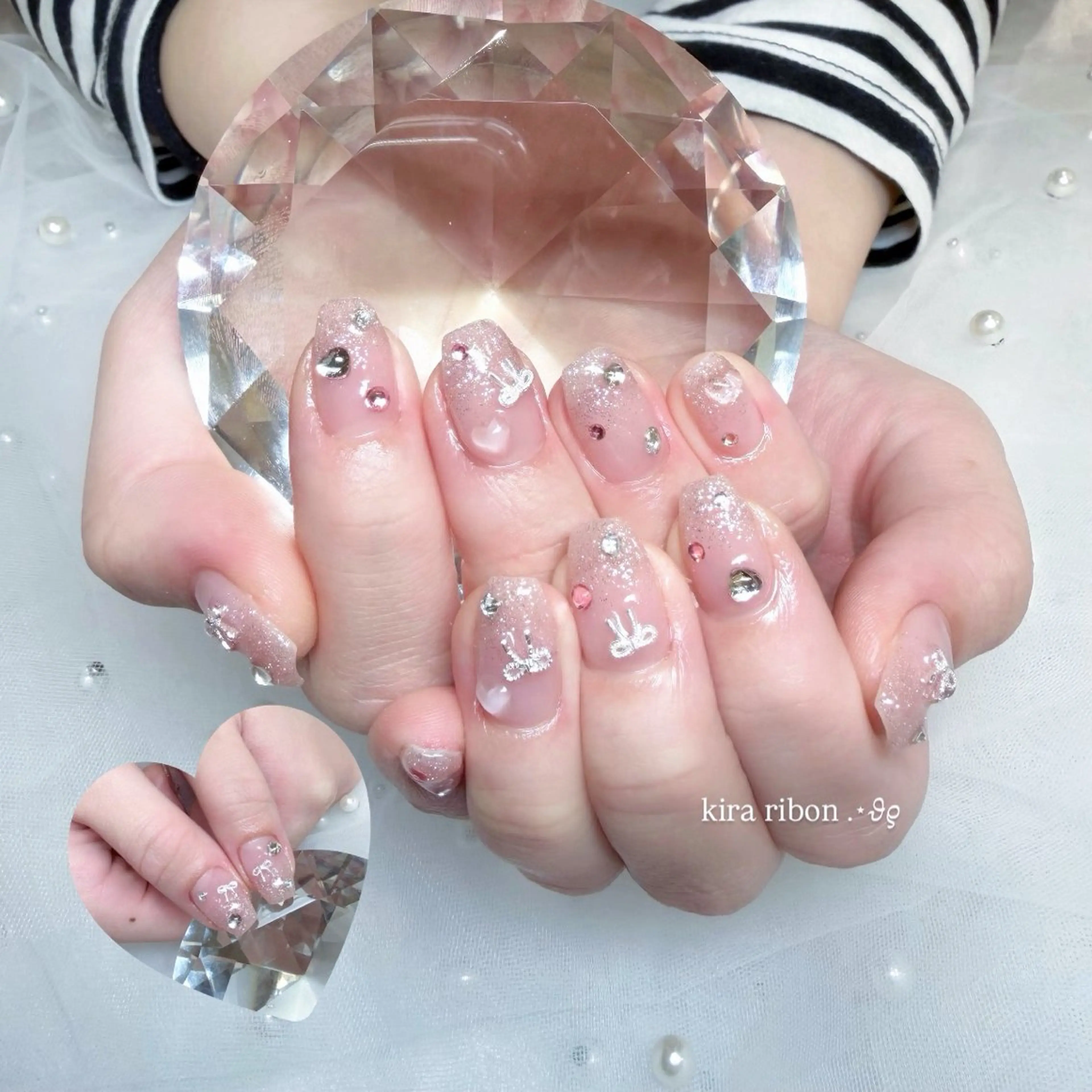 ネイル ハンドネイル Tsuki🌙/渋谷 /パラジェルのネイルデザイン