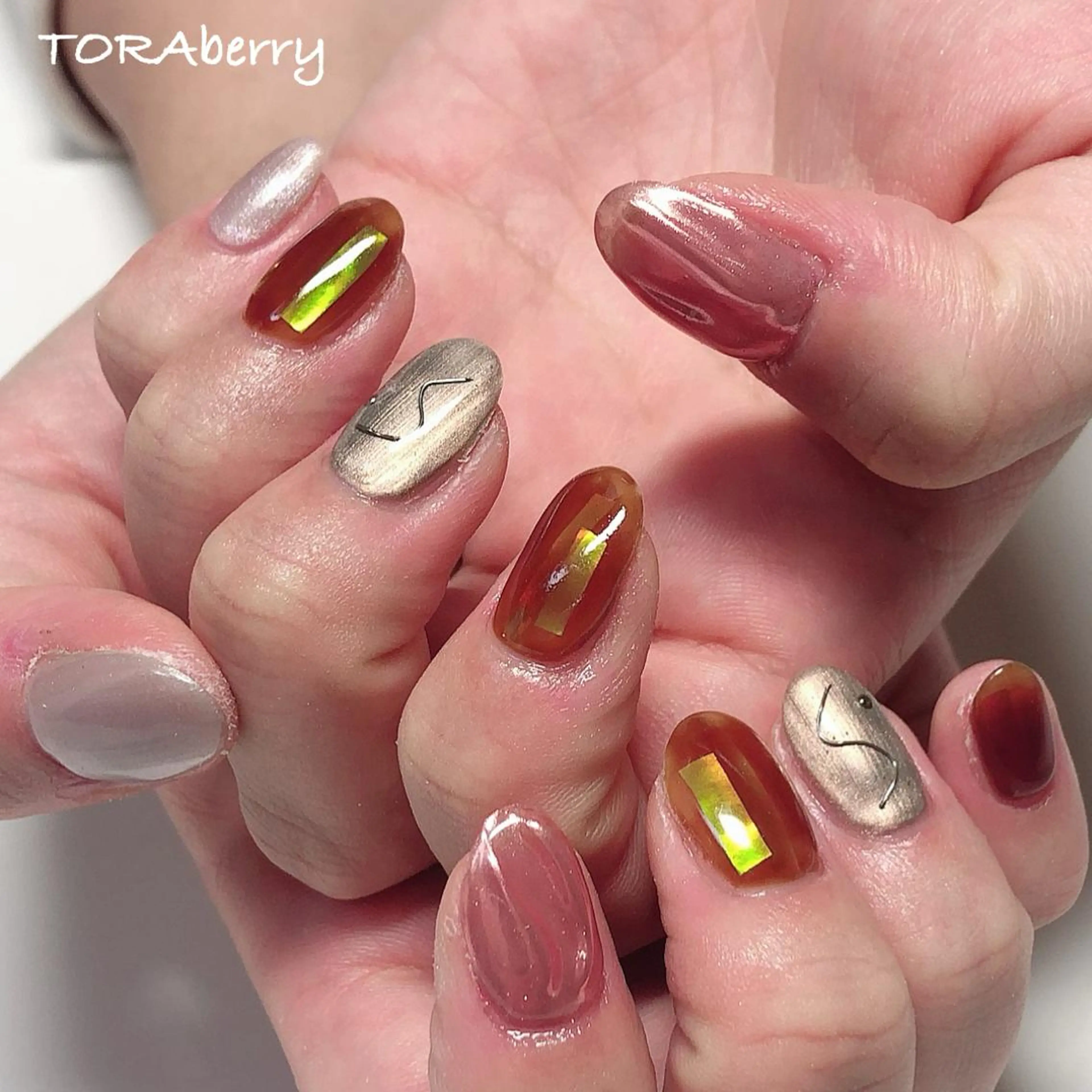 ネイル ハンドネイル ネイリスト なつみのネイルデザイン