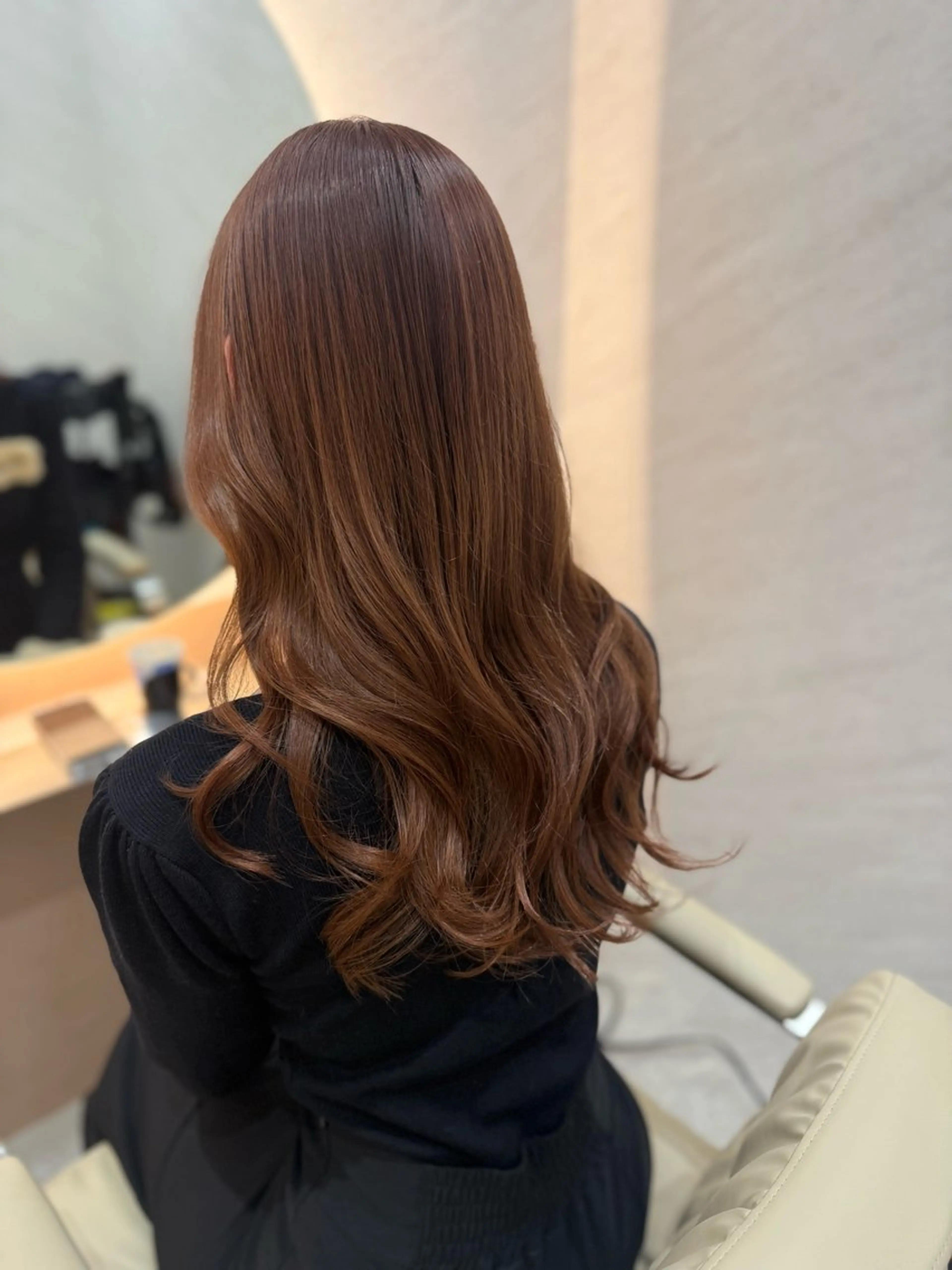 セミロング カラー カット ヘアカラー トリートメント 🧡 TOMO🧡のヘアスタイル