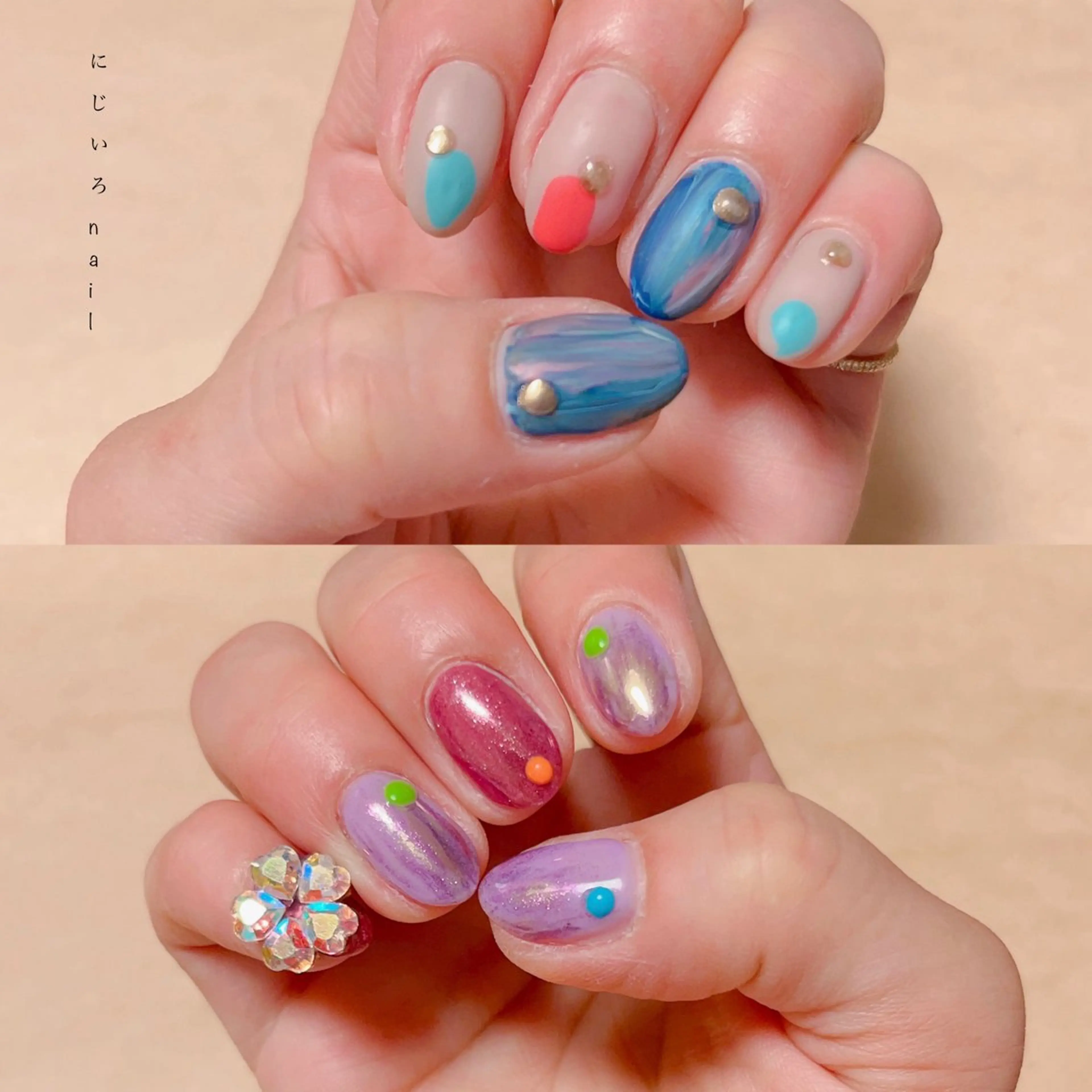 ネイル にじいろ nailのネイルデザイン