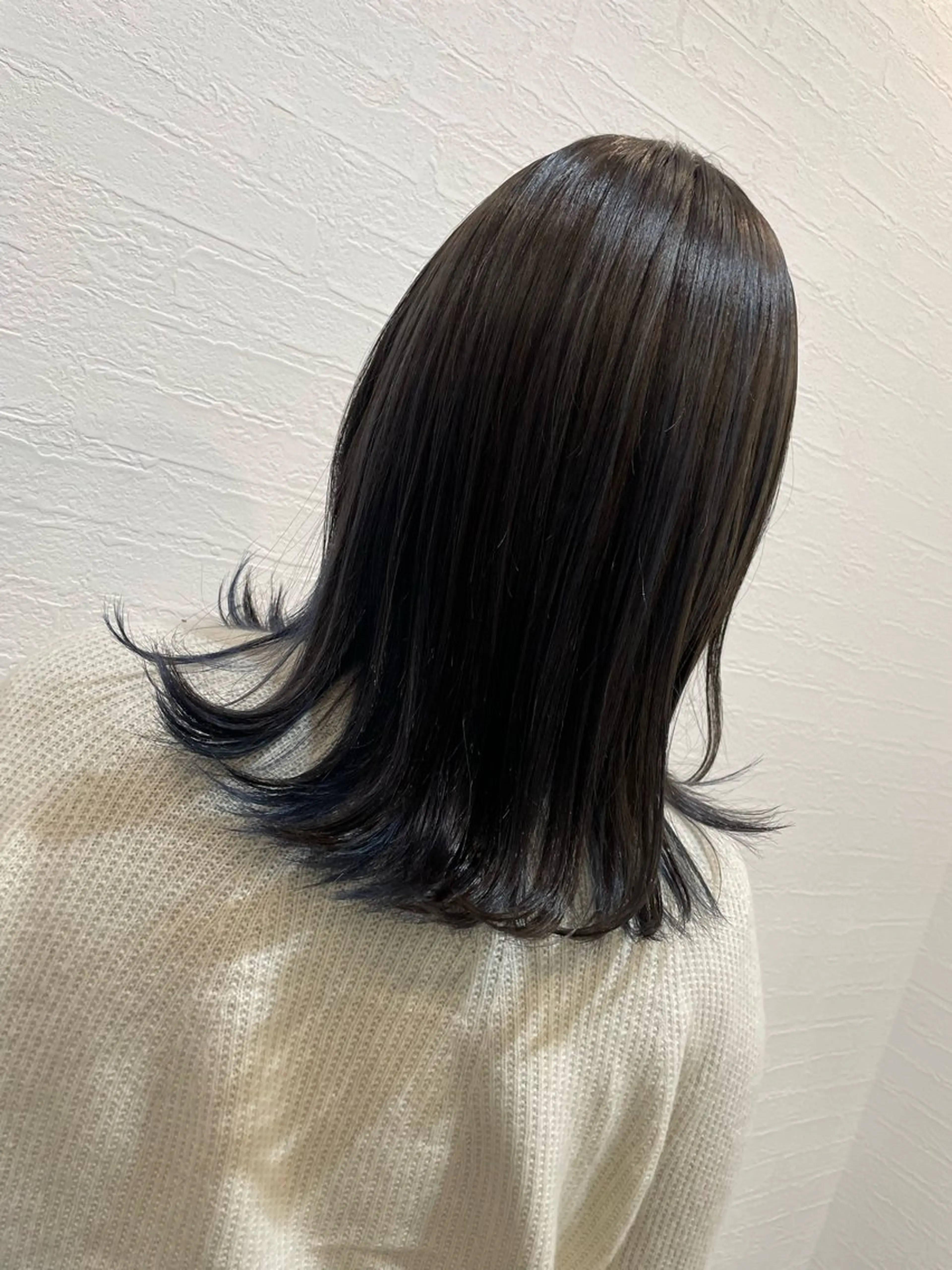 ミディアム カラー 髪質改善 個室美容室 calm 新田 美容院【カルム】所属・【カルム】 スズキのヘアスタイル