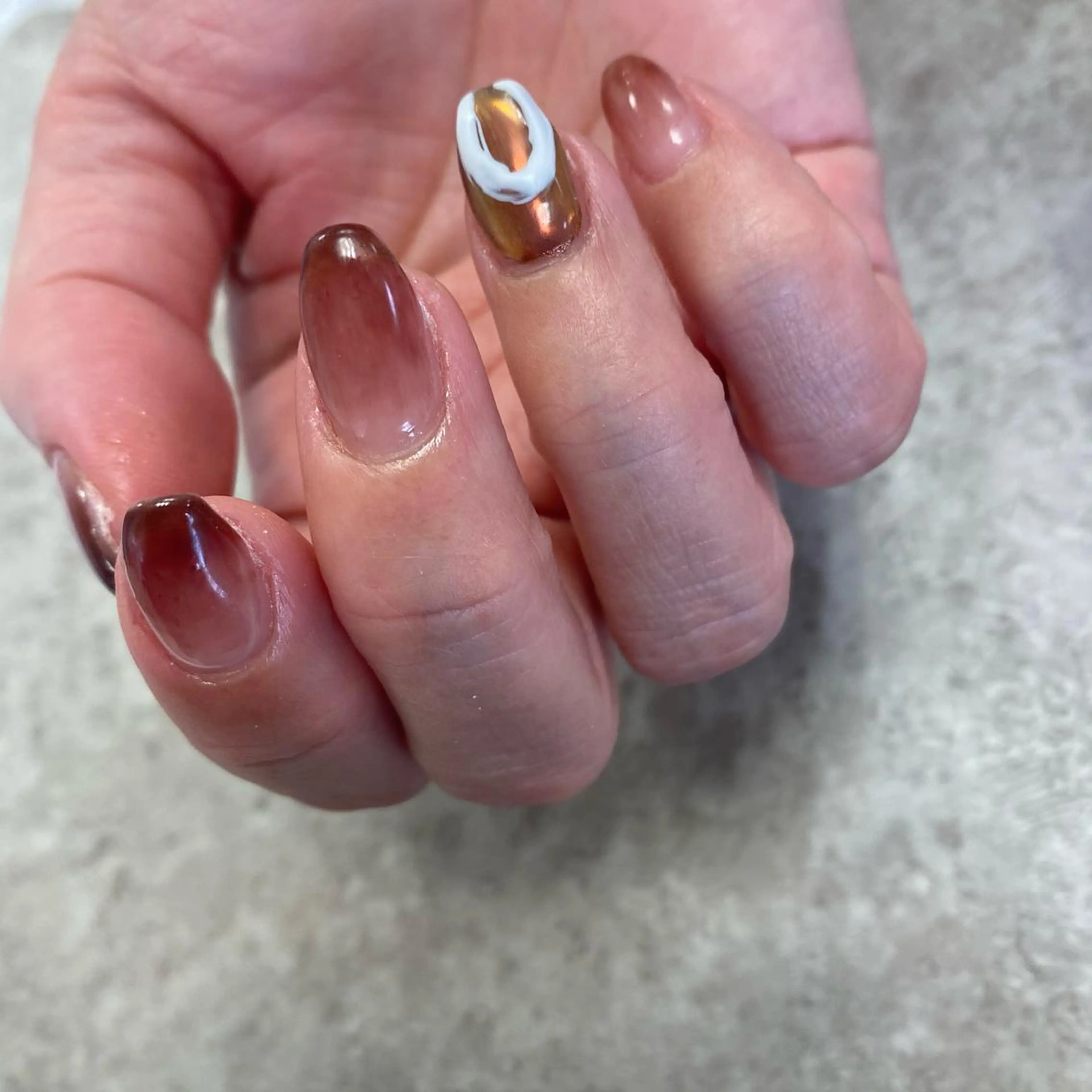 🌿シンプルデザインコース60分🐬新規他店オフ無料🐬（甘皮ケアつき）【パラジェルベース&フィルイン変更可能】の写真