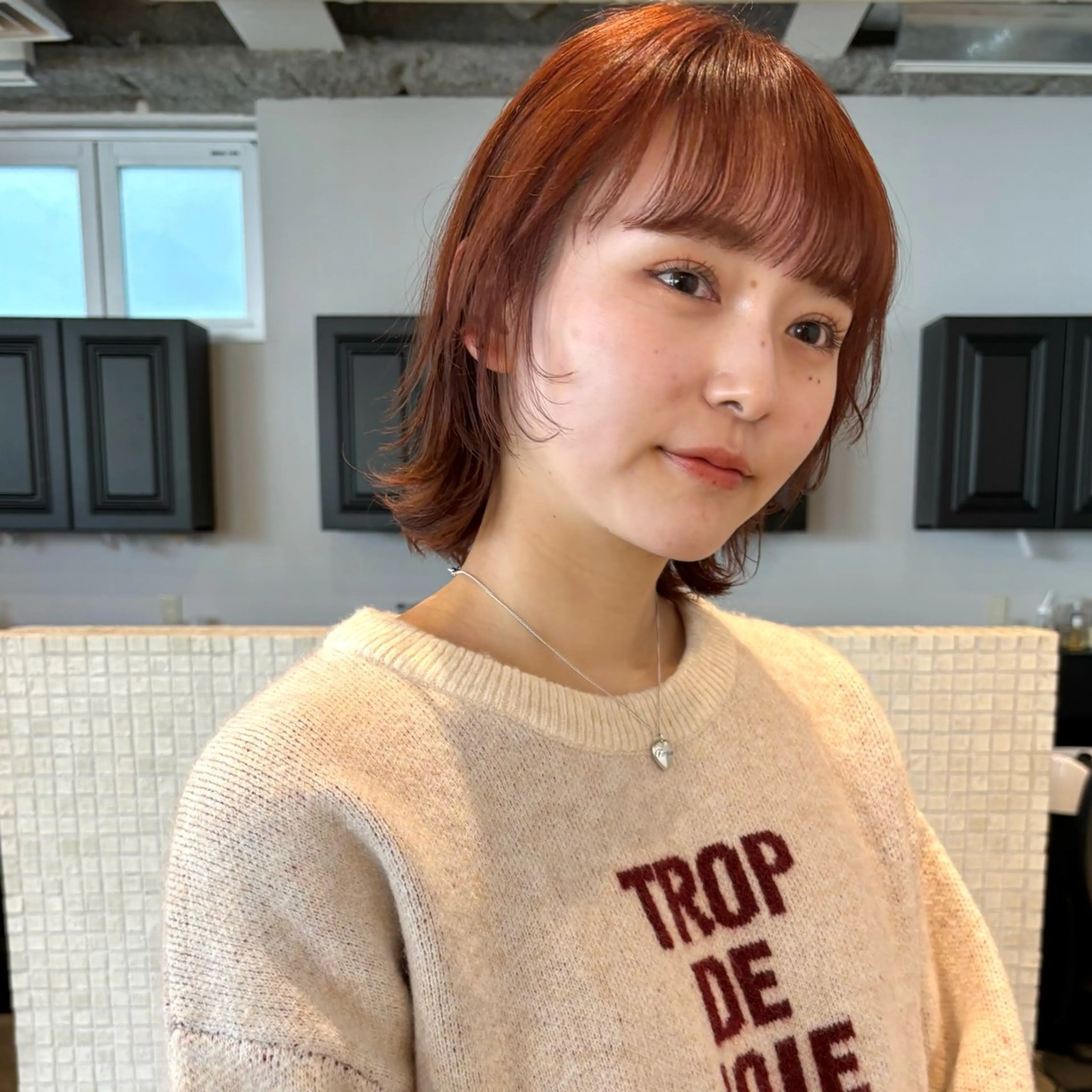 ミディアム カットモデル募集 nanami‪ ꪔ̤のヘアスタイル