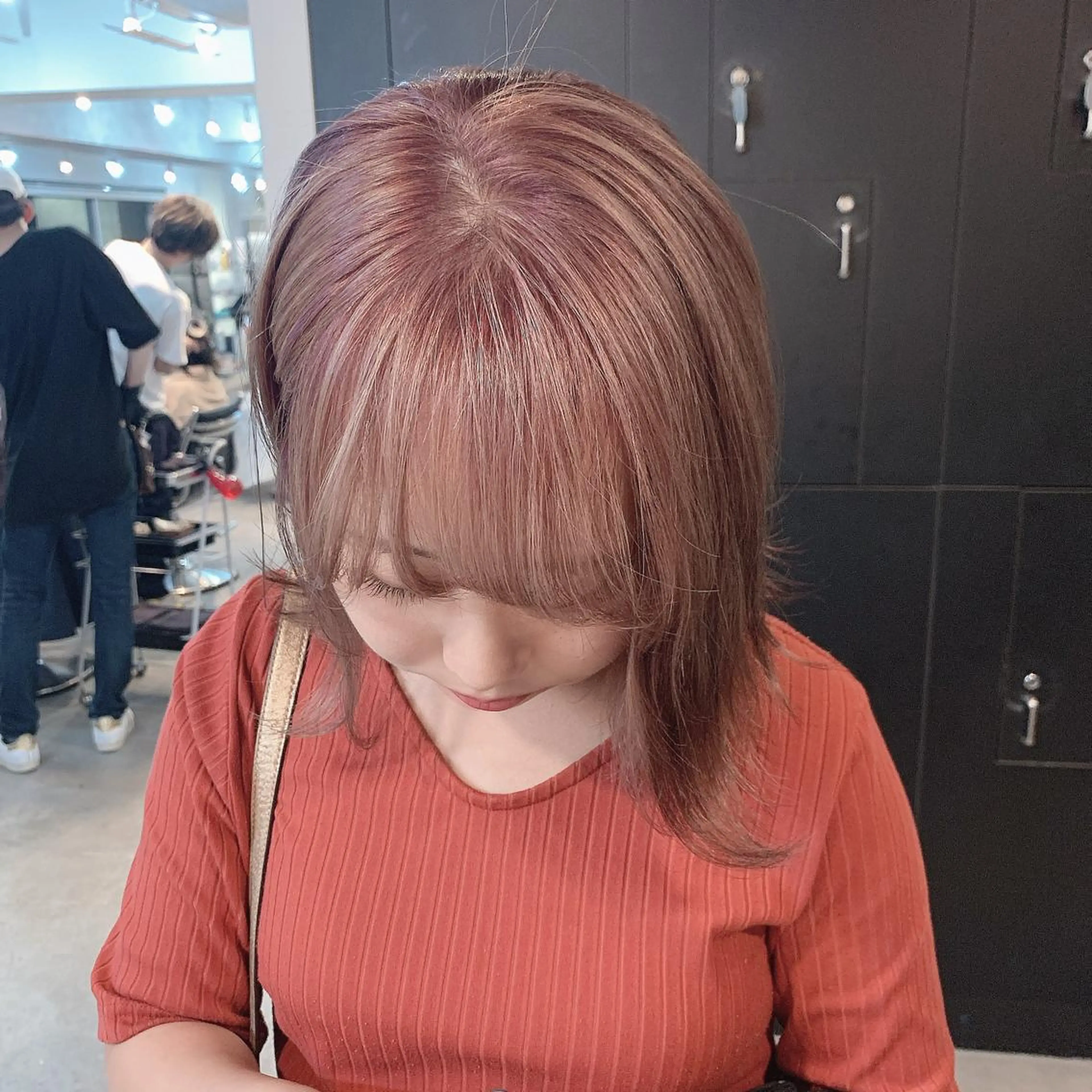 ショート カラー SAKURA 原宿所属・なかの たくみのヘアスタイル