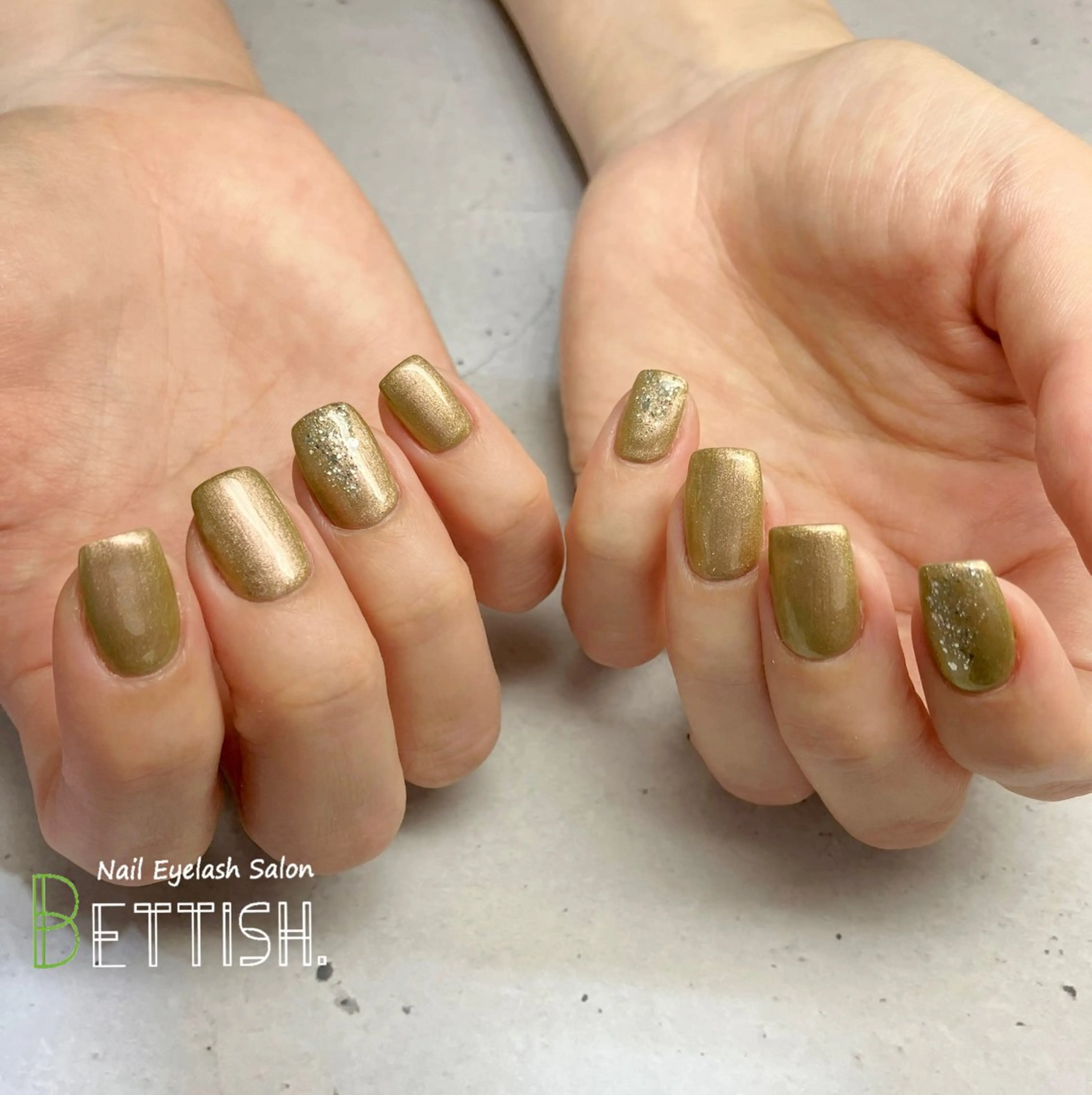 ネイル ラメ(グリッター) ワンカラーネイル BETTISH. KUMIKO☺︎︎のネイルデザイン