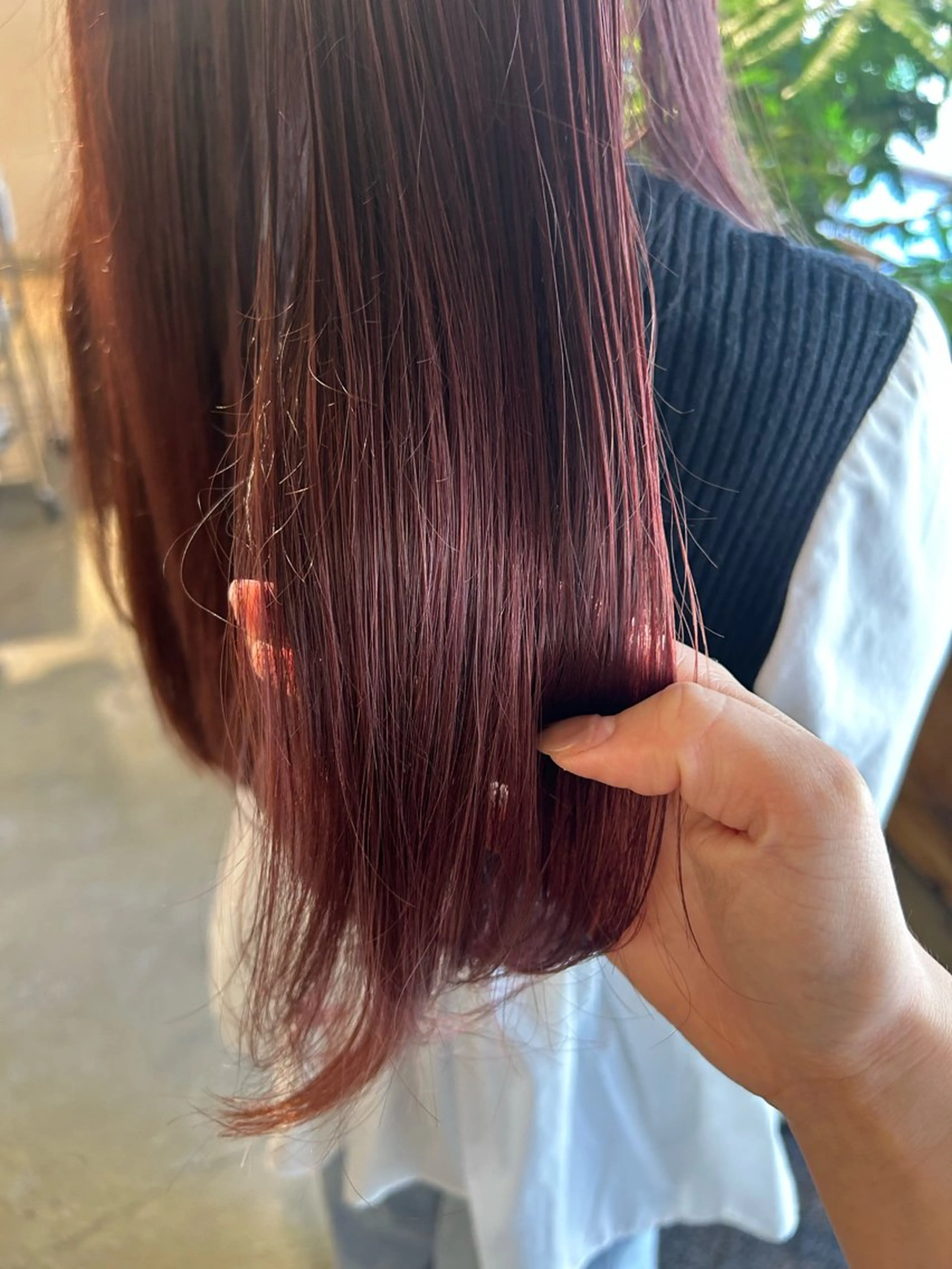 カラー ブラウンカラー ヘアカラー 高橋 美羽のヘアスタイル