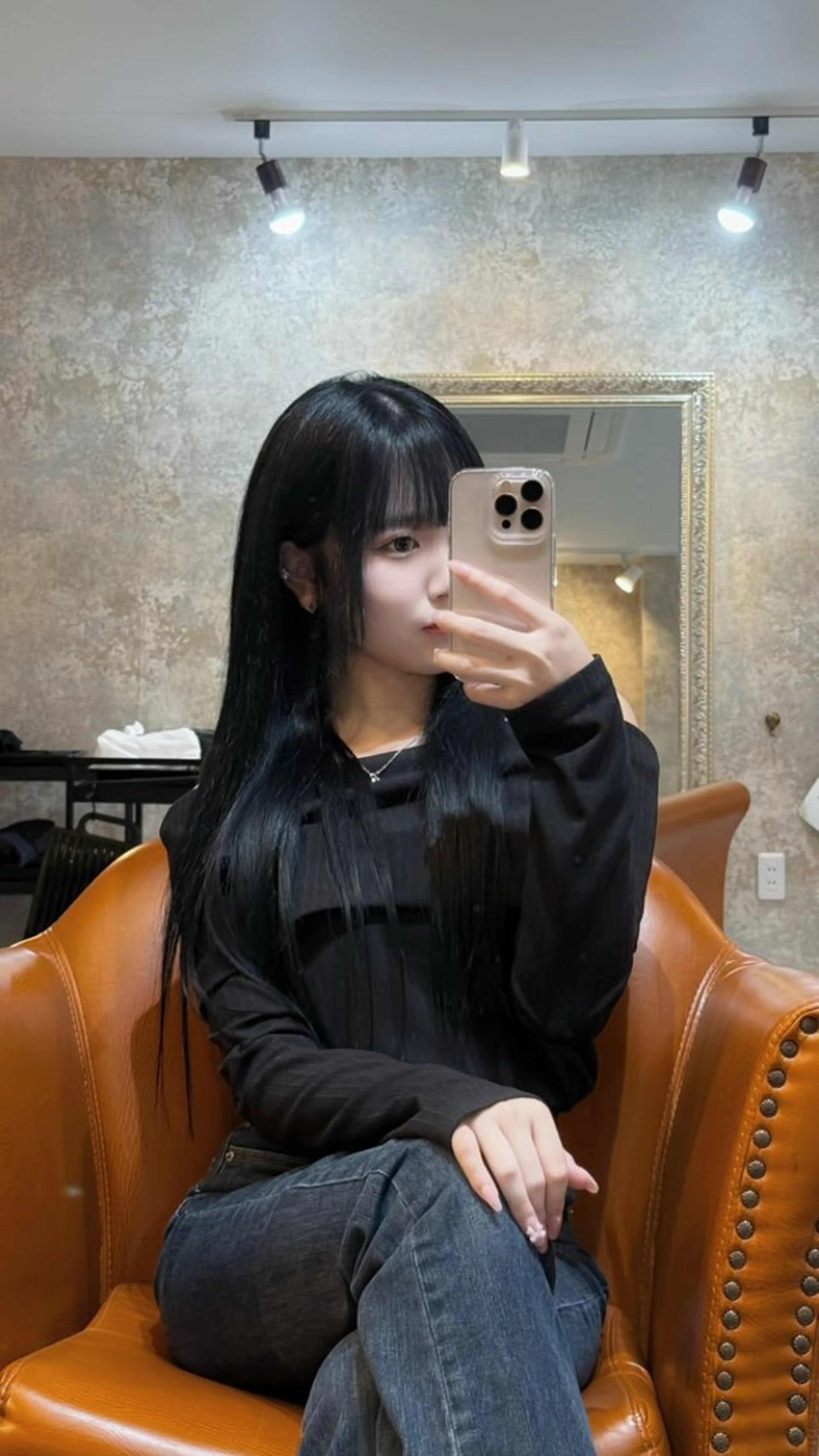 ロング ヘアカラー エクステ Wakita Masakiのヘアスタイル