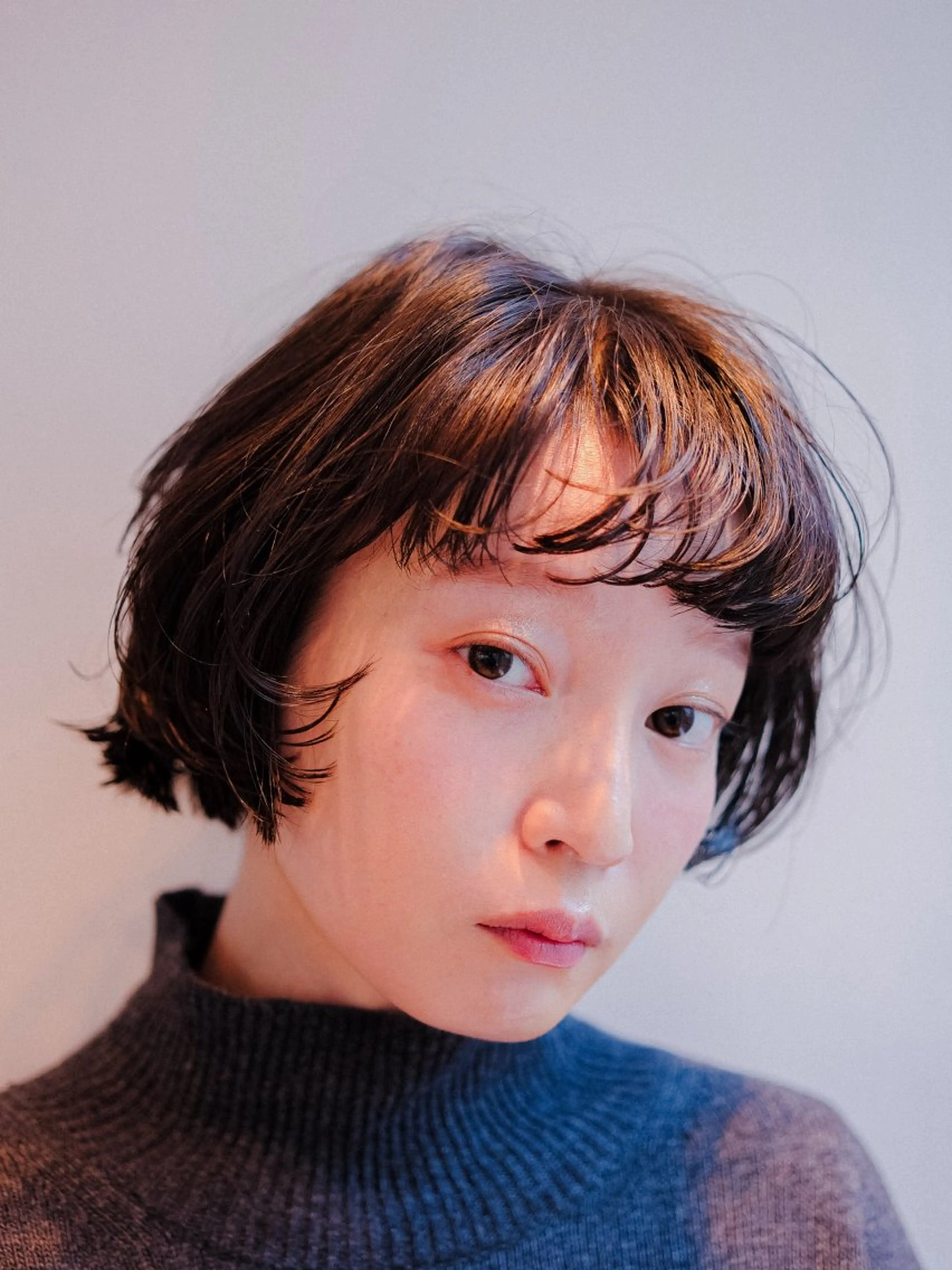 ショート カット パーマ トリートメント benji名駅店所属・アライ ナタカのヘアスタイル