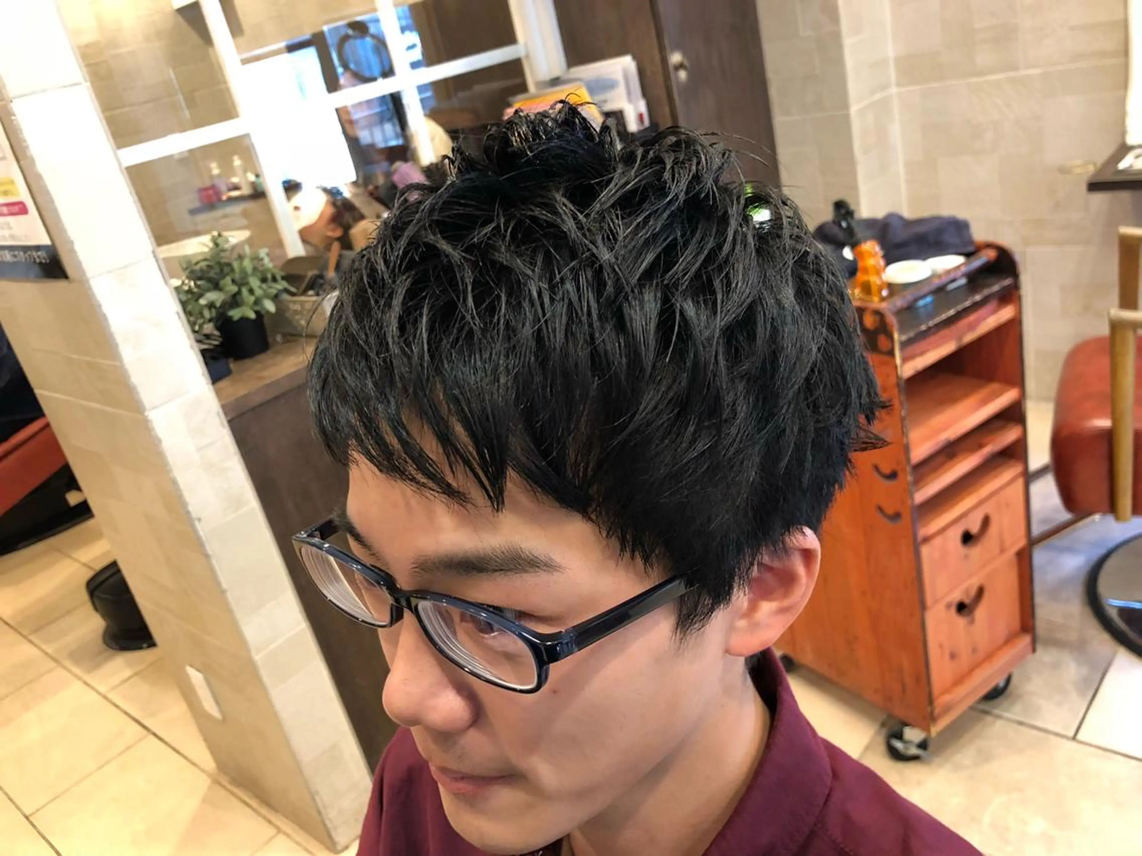 ショート メンズ カット 💈大人の渋髪💈 店長　大橋侑弥のヘアスタイル