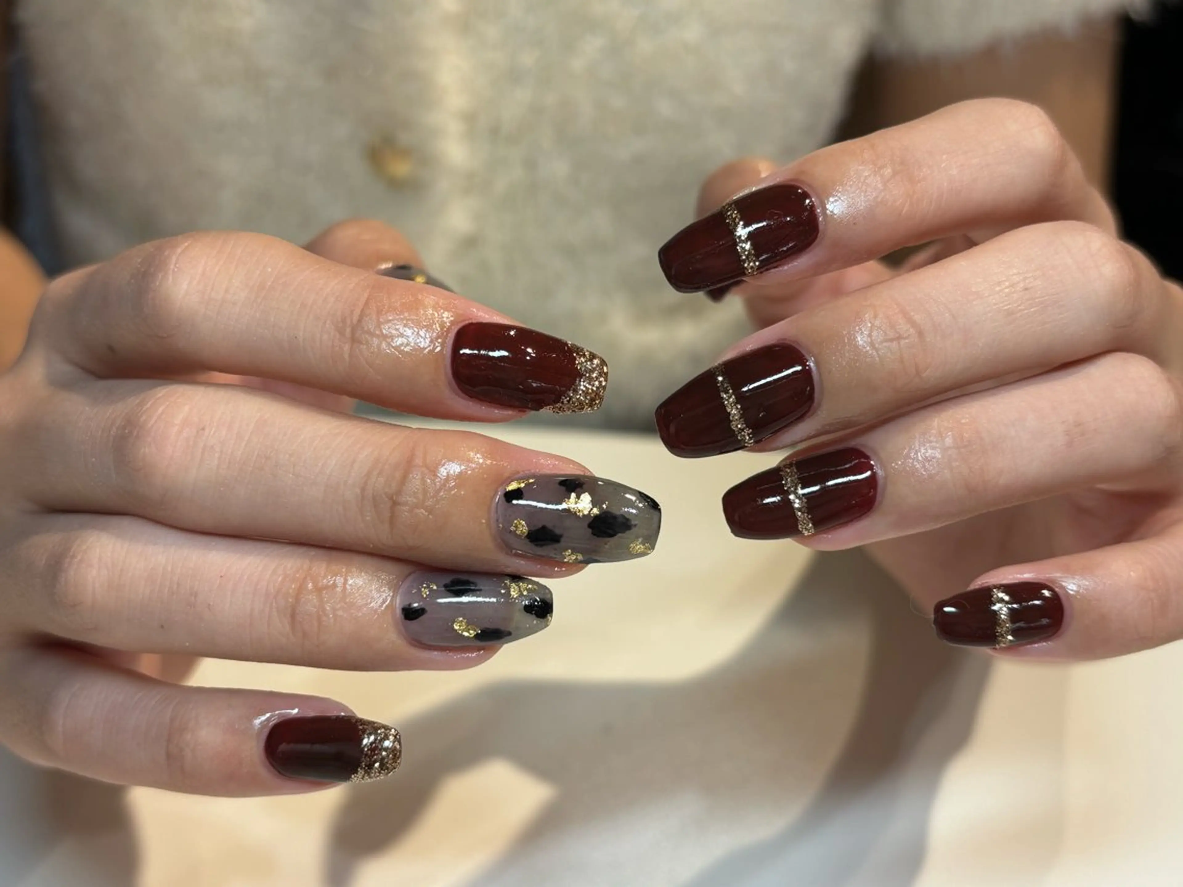 ネイル フットネイル フレンチネイル ジェルネイル グラデーション マグネットネイル ハンドネイル ヘアー.ネイル二刀流 misa🫧のヘアスタイル