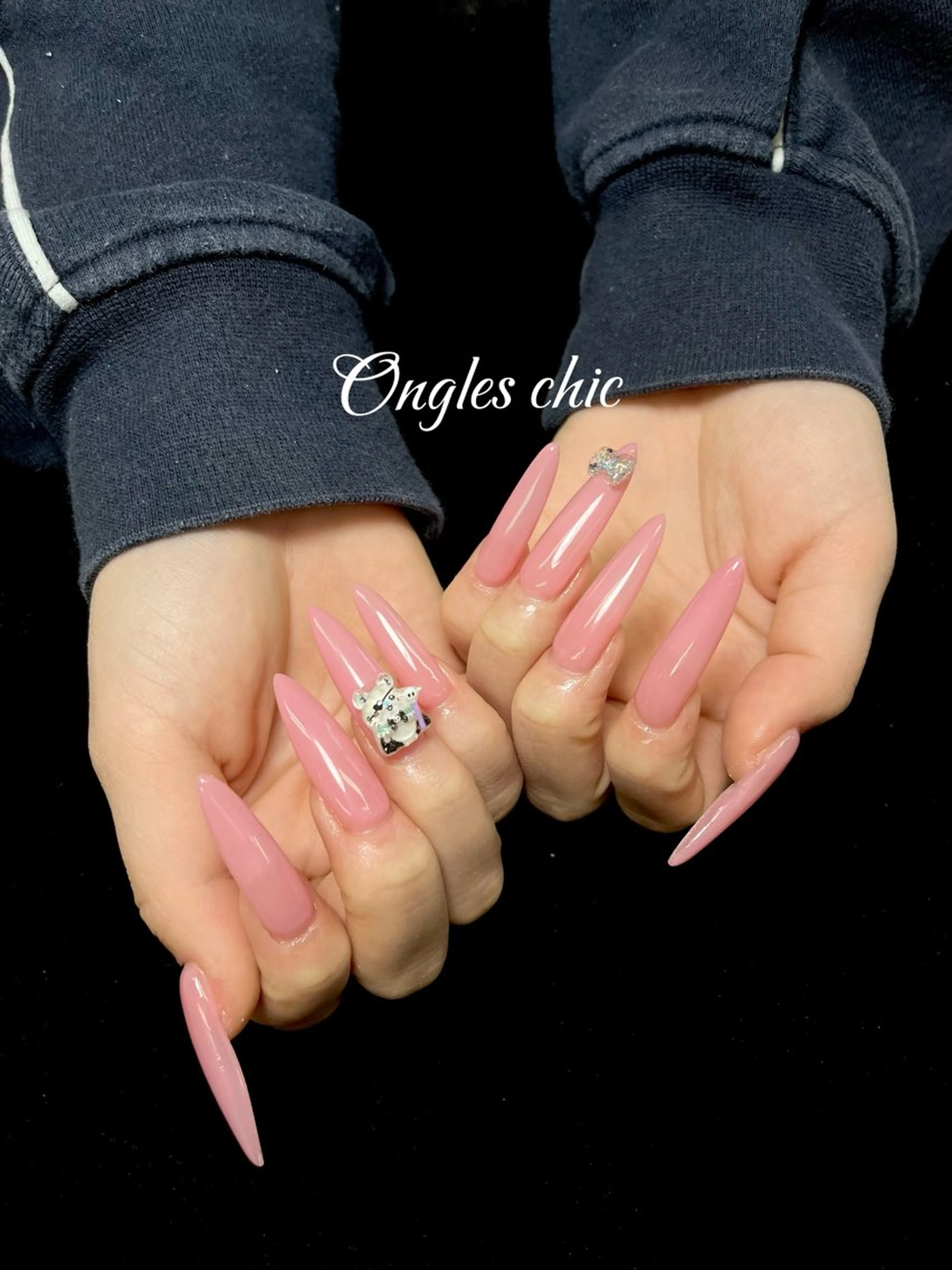 ネイル ハンドネイル ハンドケア ongles chicのネイルデザイン