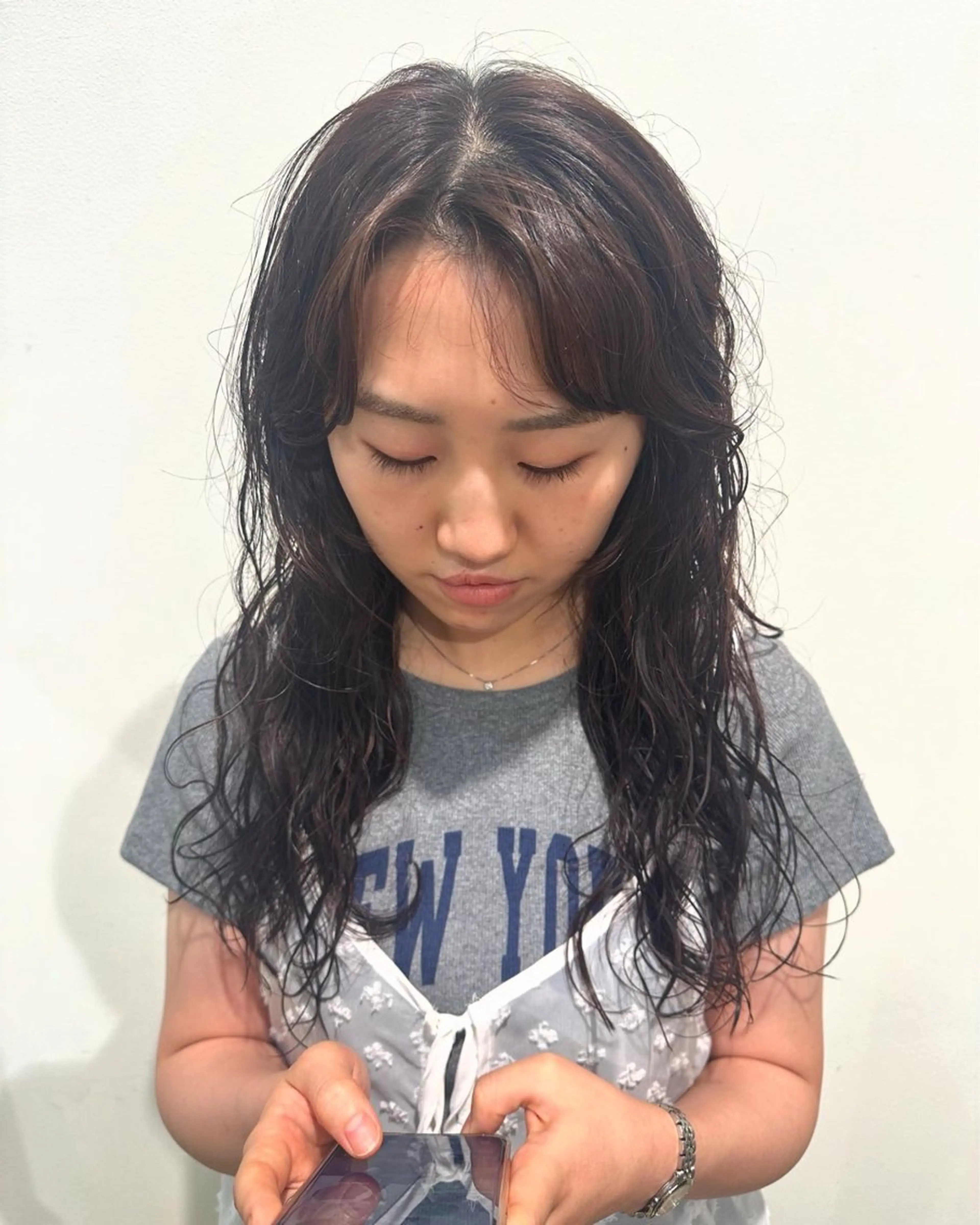 ロング 酒徳 唯斗のヘアスタイル