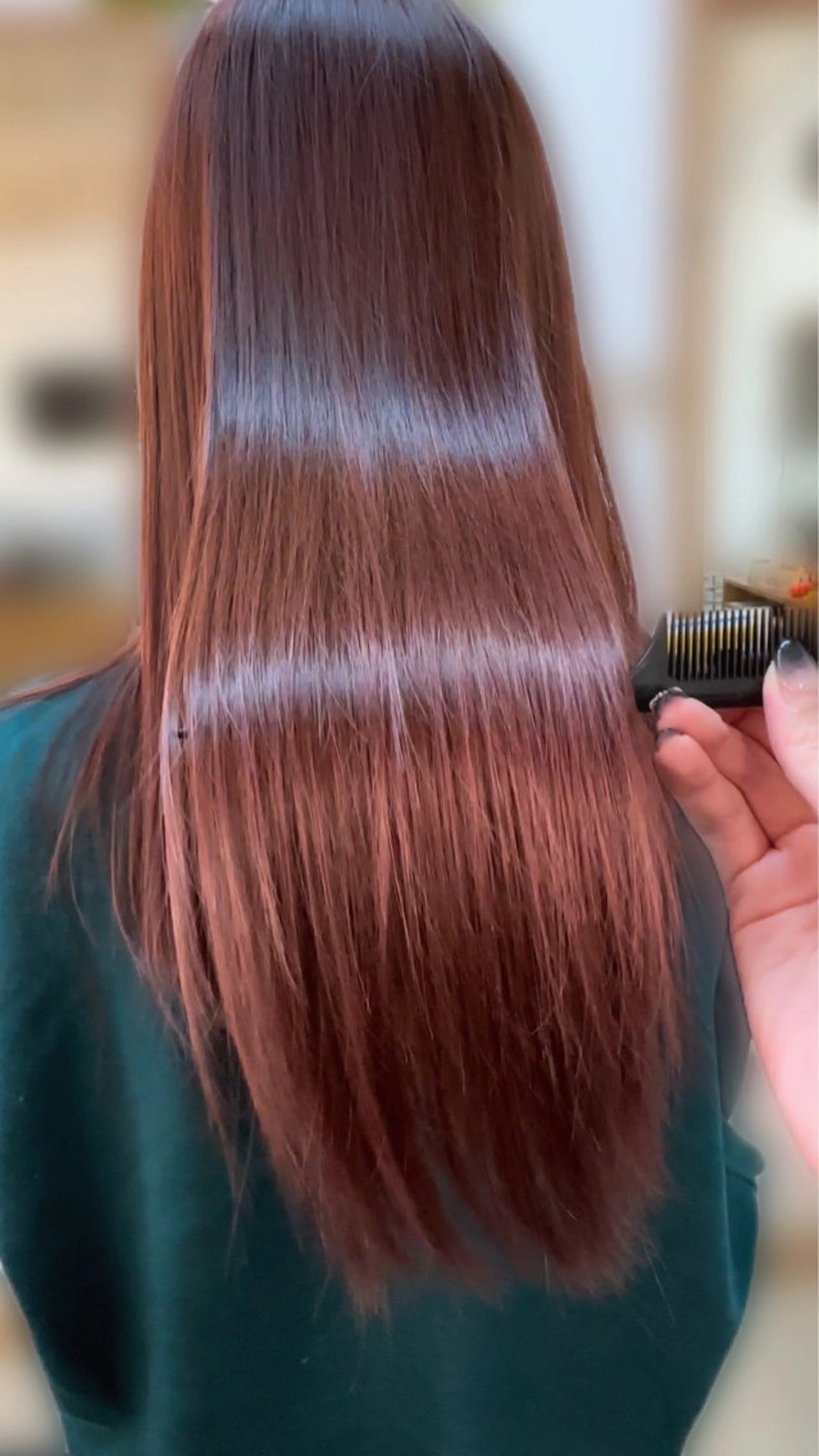 ロング カラー トリートメント BRAS ナカガワのヘアスタイル