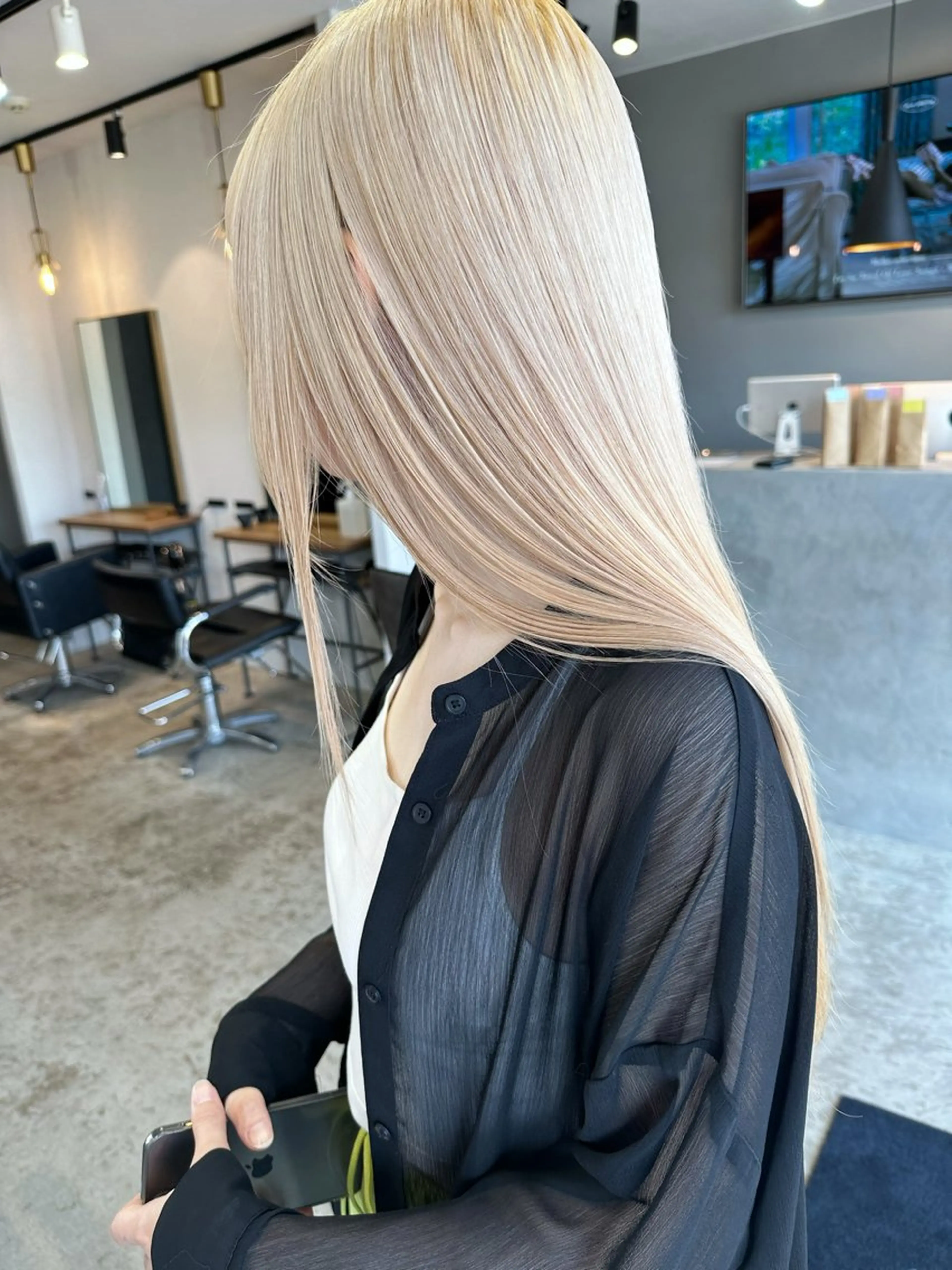 ロング カラー カット ヘアカラー HELIM所属・🍀石川尚之🍀 HELIMのヘアスタイル