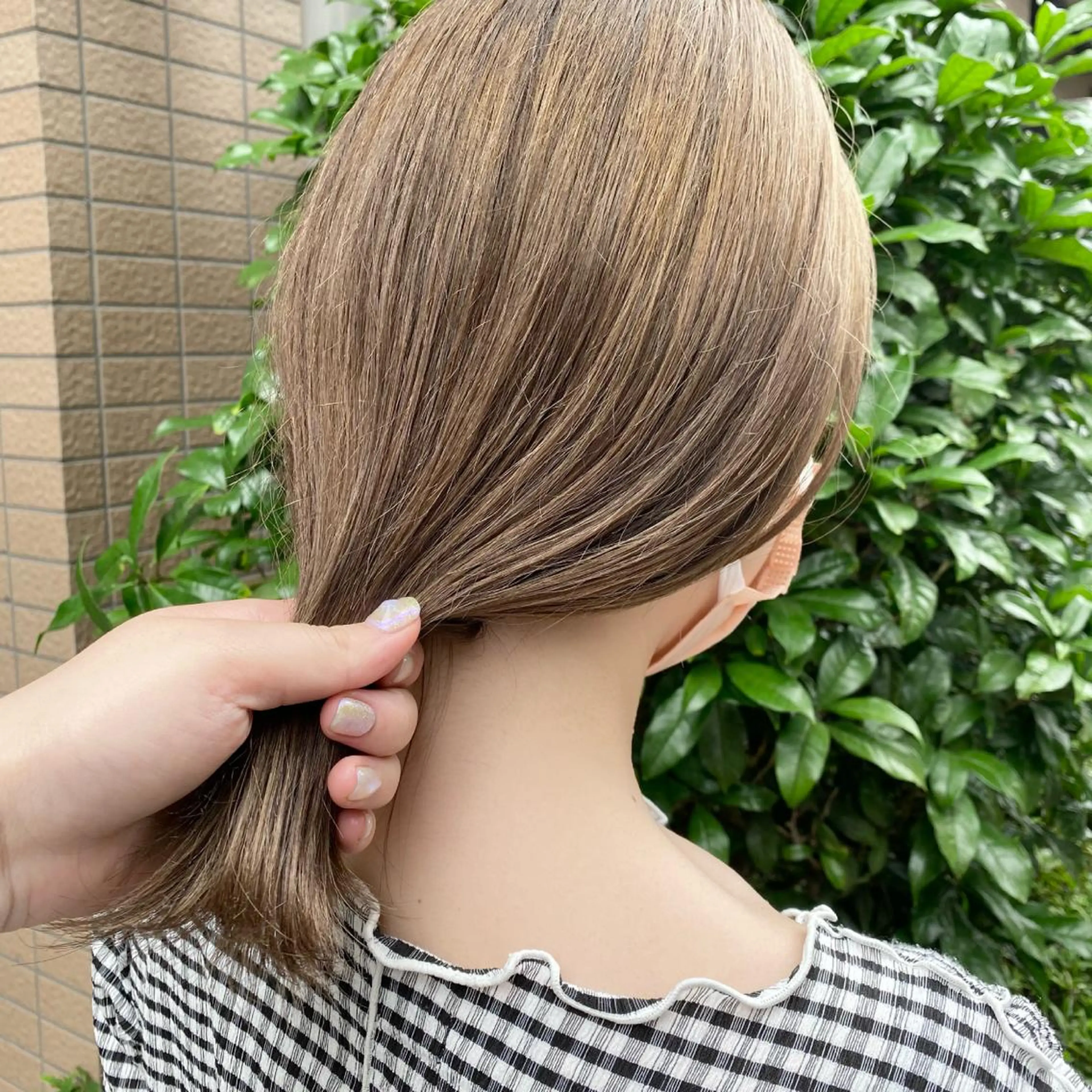 ミディアム カラー ヘアカラー コマツリサ ROCCO eastのヘアスタイル