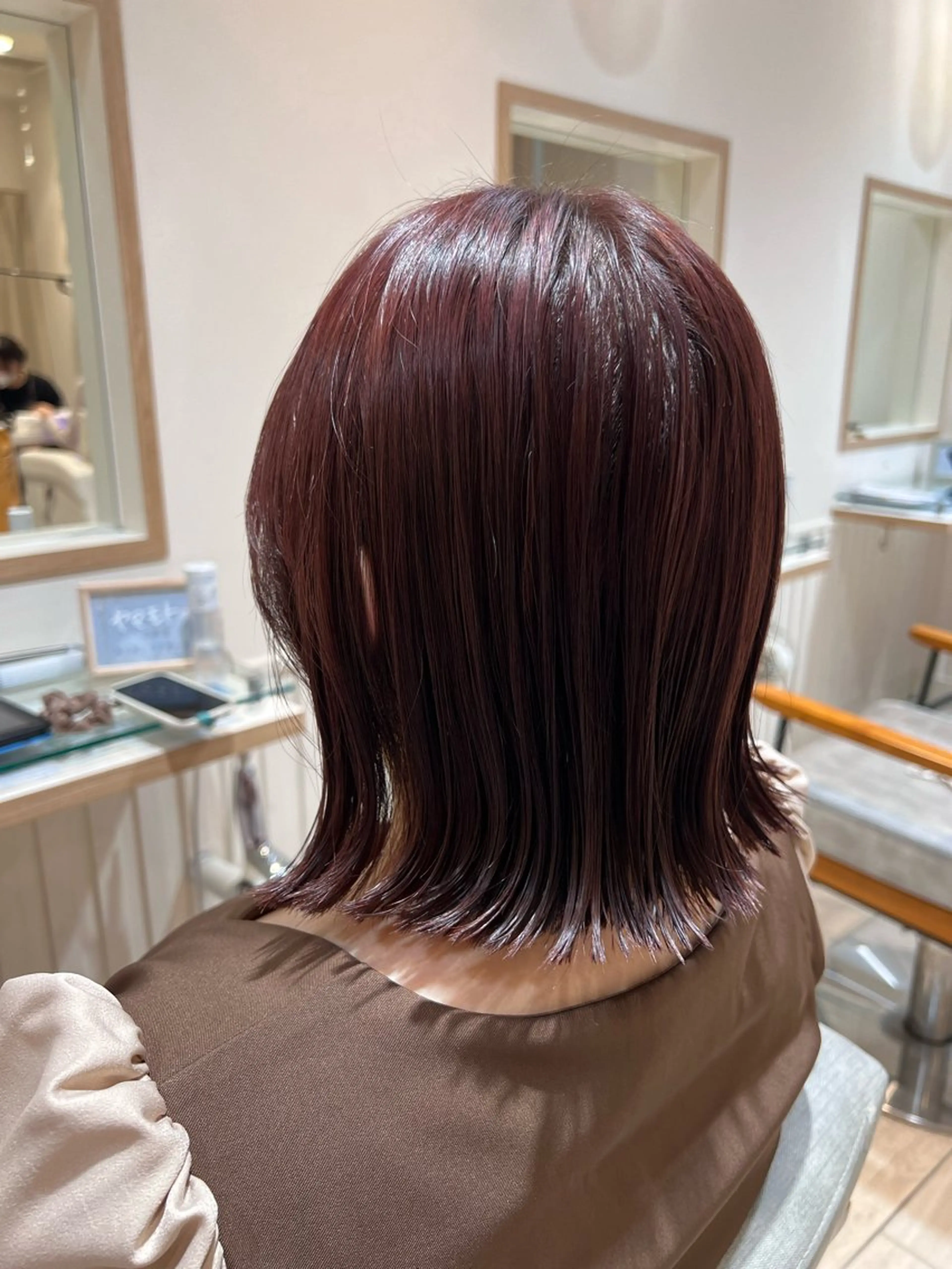 ミディアム カット ヘアカラー 🦋 Saki🦋のヘアスタイル