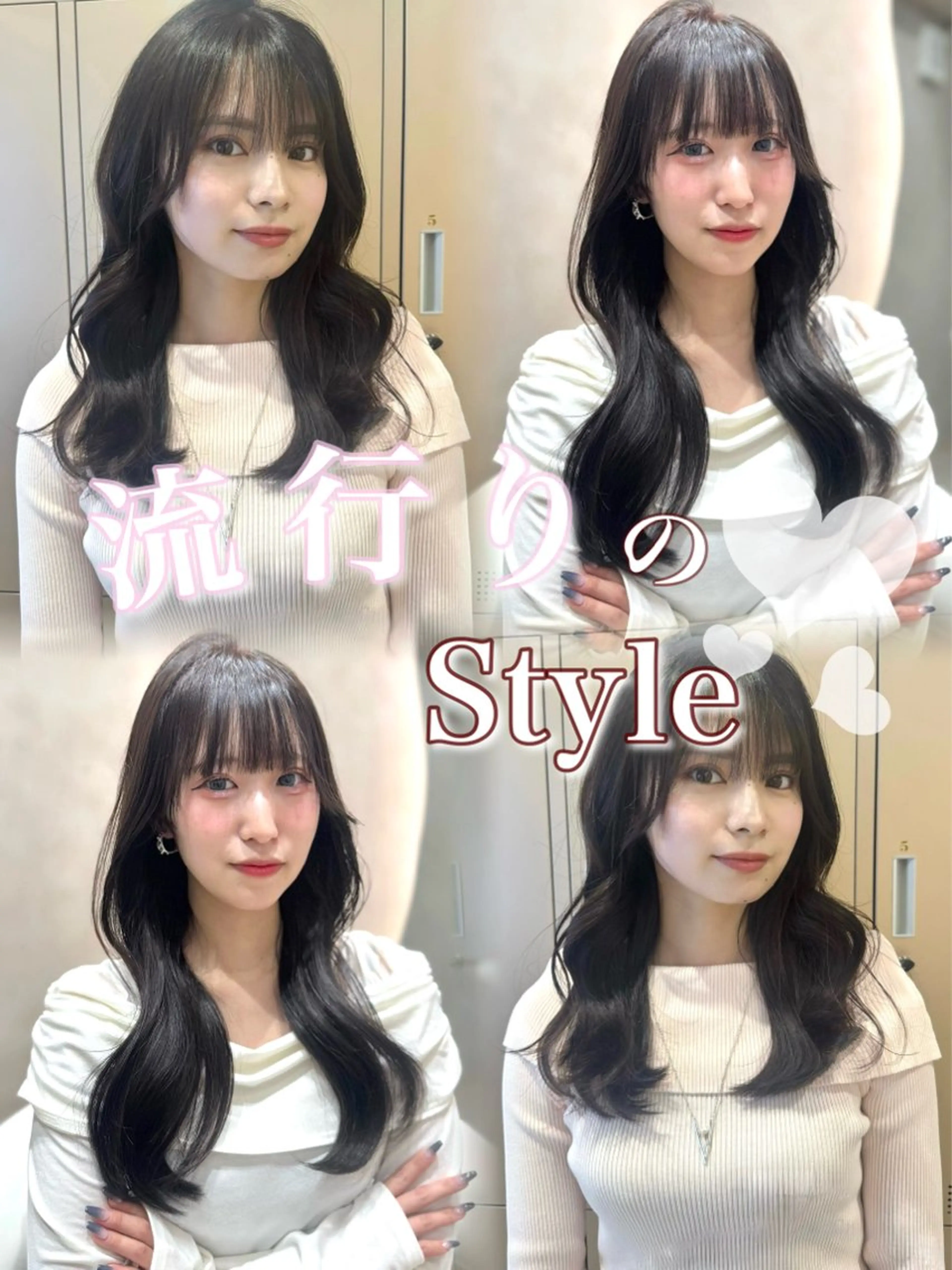 セミロング カラー ヘアカラー 🍑透明感color 🍑MOMOKA🍑のヘアスタイル