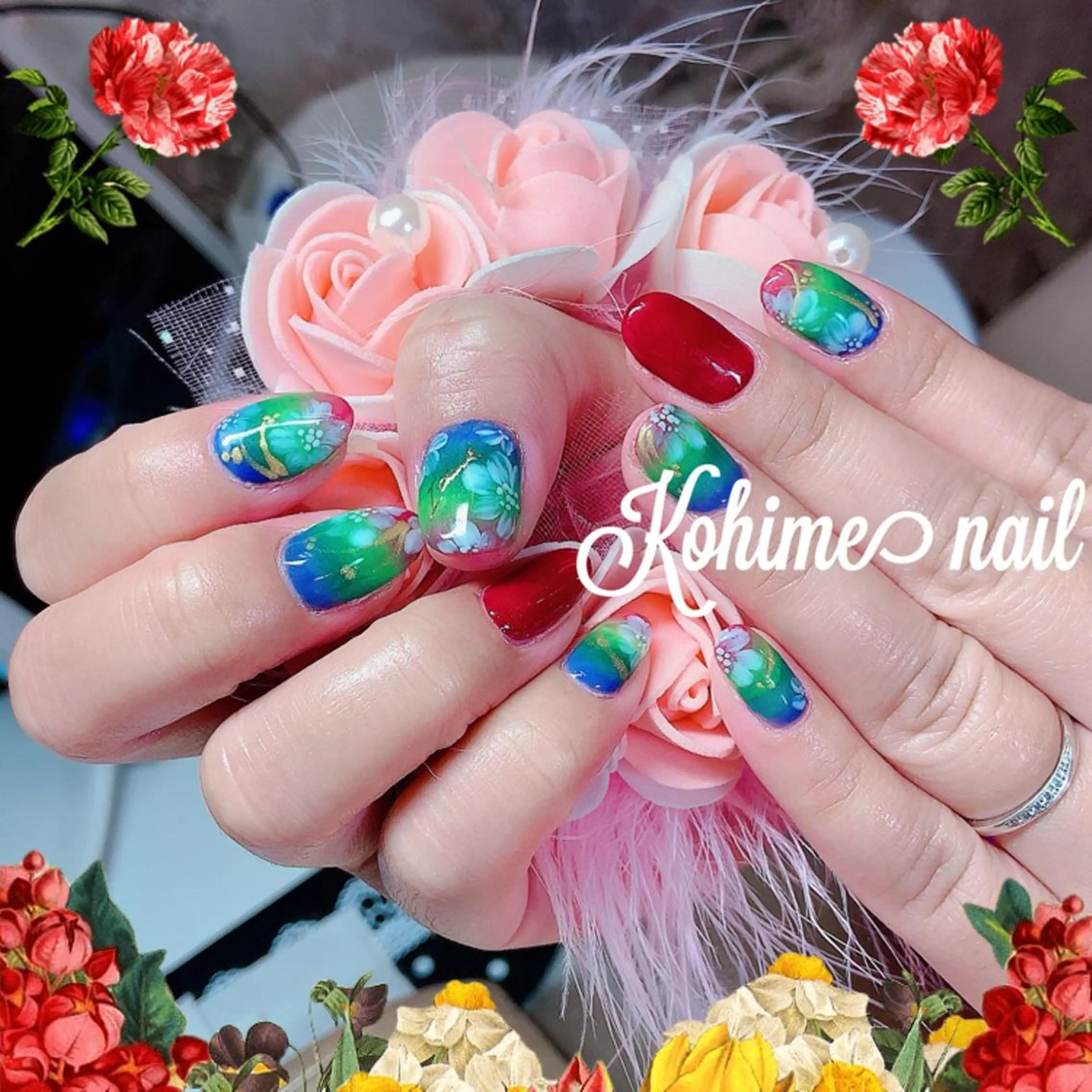 ネイル 佐藤 澄江のネイルデザイン