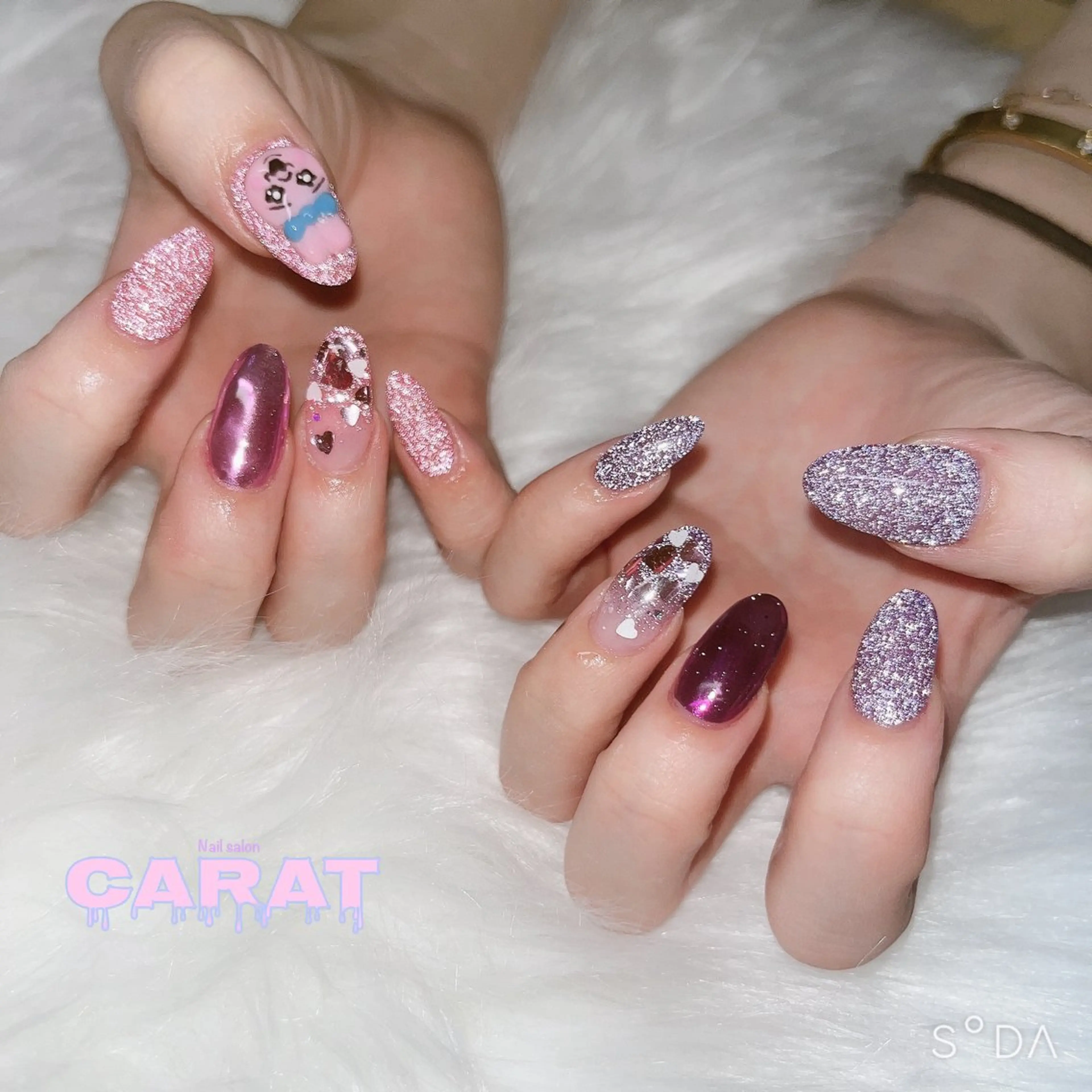 ネイル ハンドネイル CARAT/ Rinaのネイルデザイン