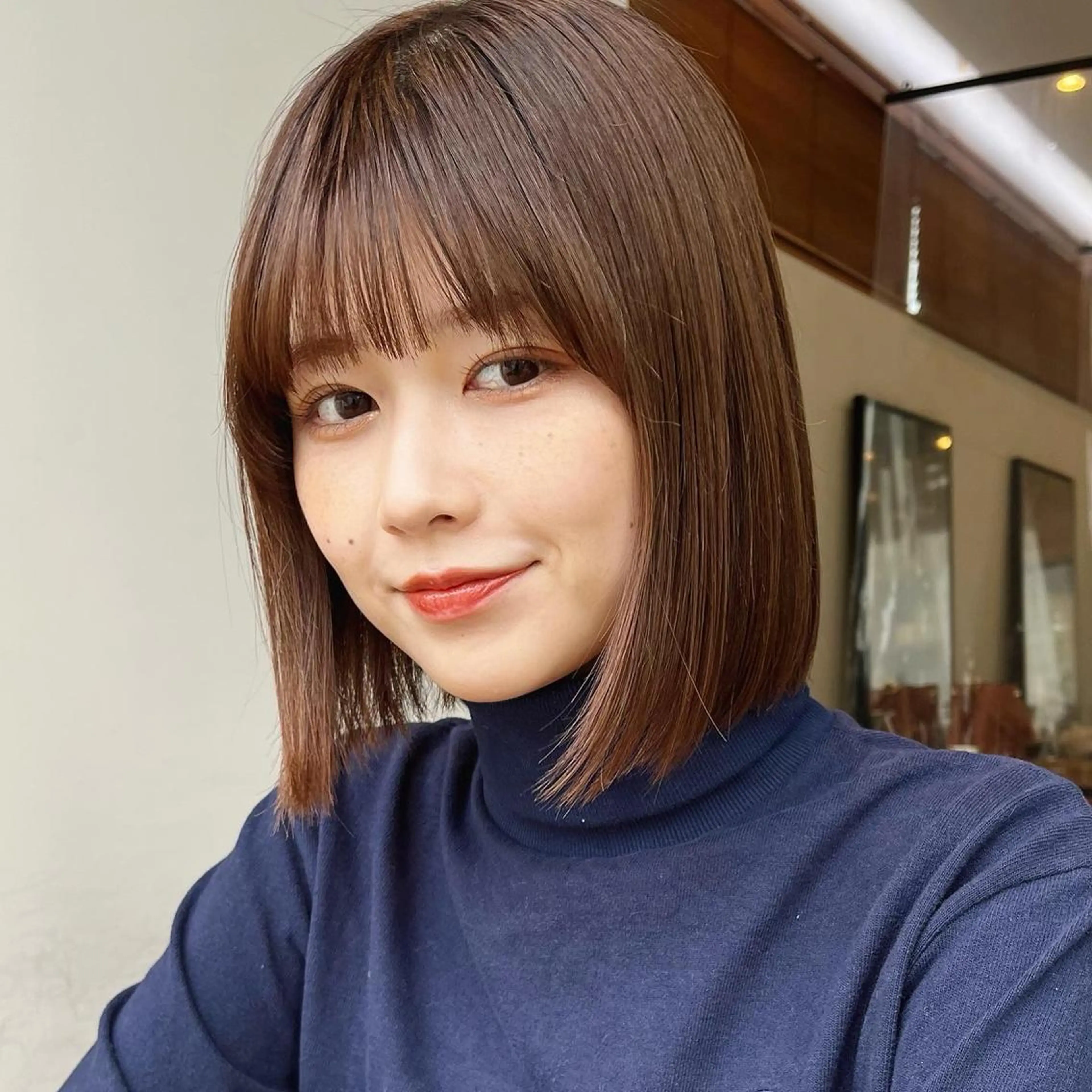 ショート カット トリートメント 🌱小顔ヘア/ボブ ミディアム/双葉🌱のヘアスタイル