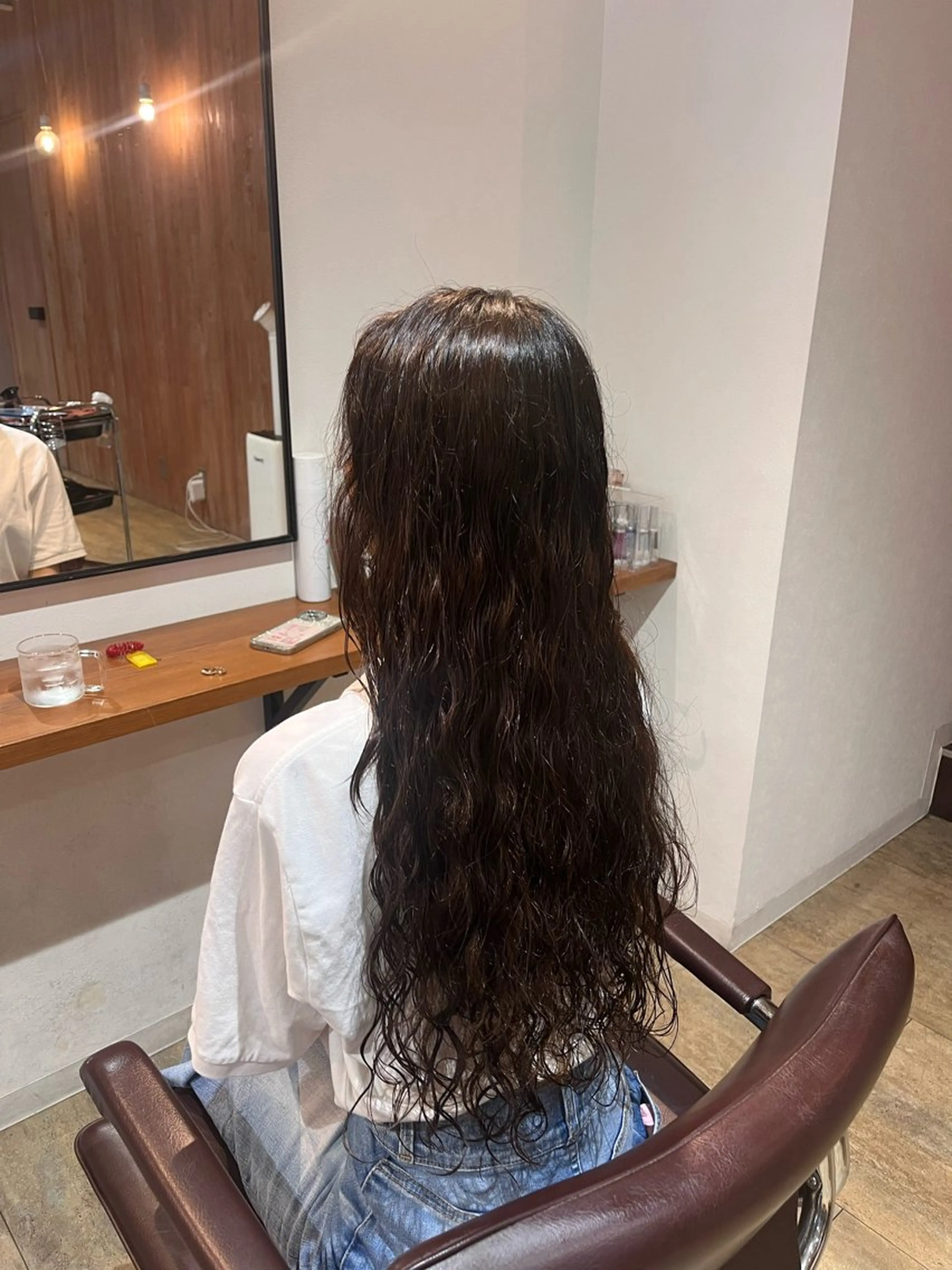 ロング パーマ パーマ ROCAReTAkyoto（ロカリタ）千本丸太町店所属・清水 月菜のヘアスタイル
